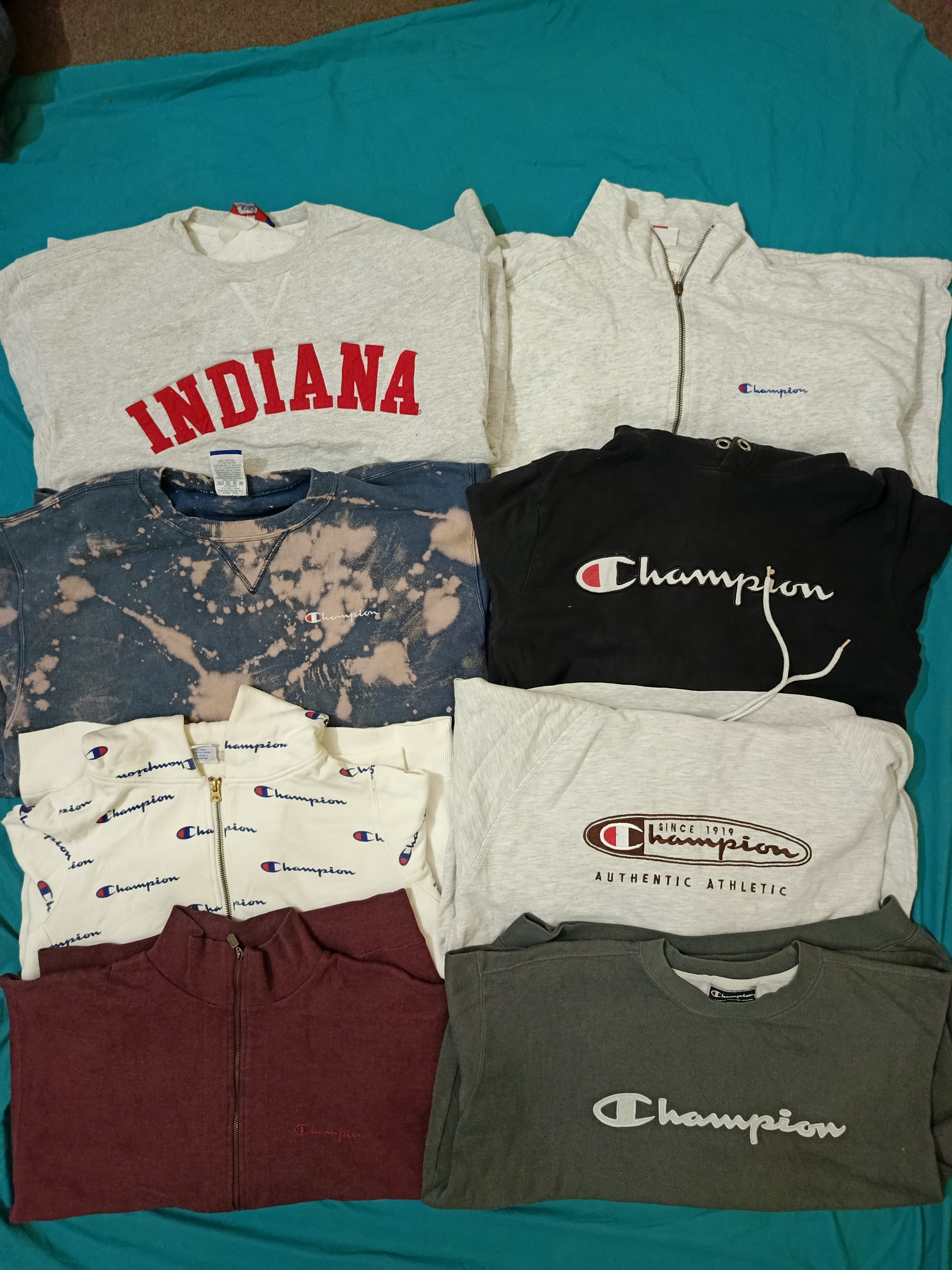 Champion sweat shirts and hoodies