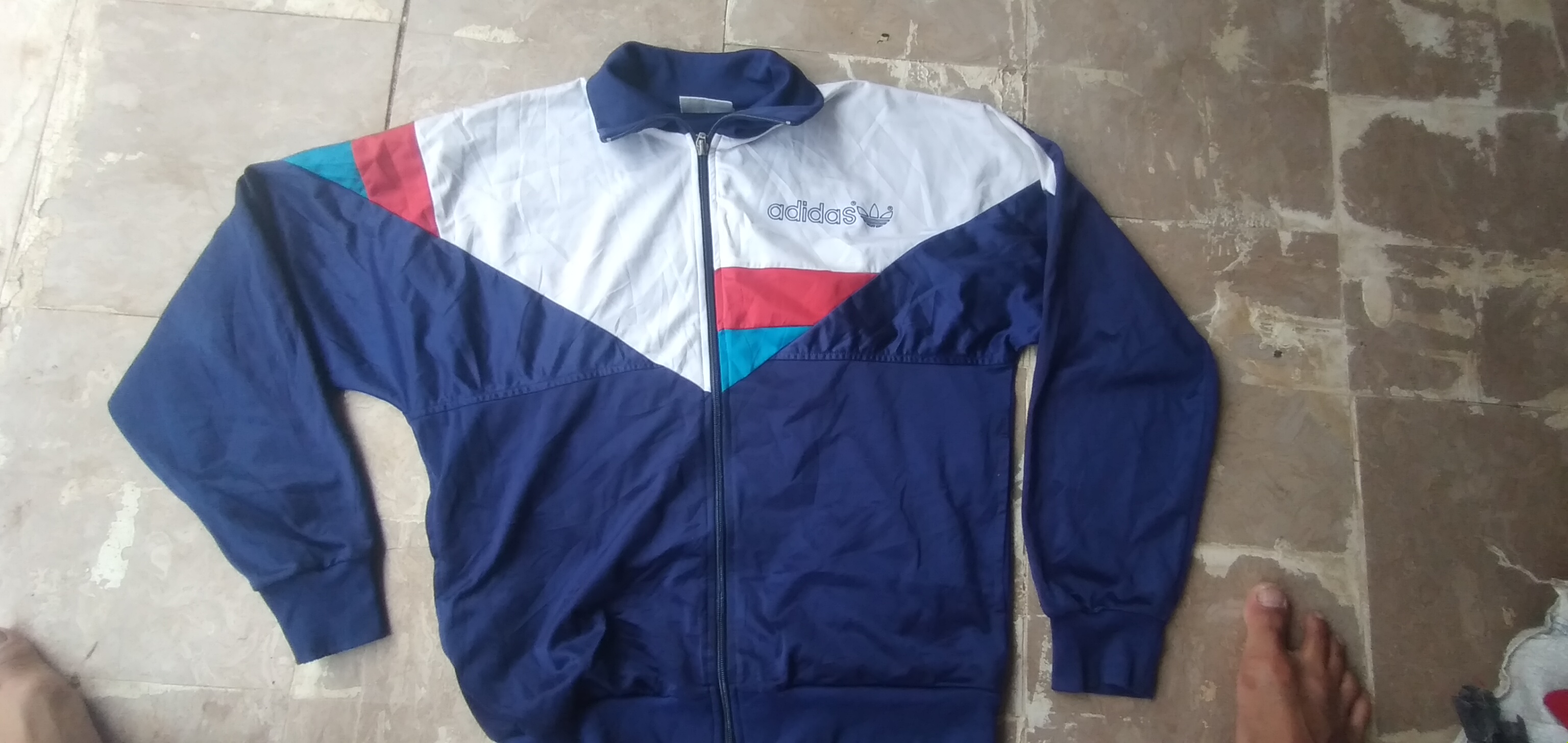 Veste mixte de marque Nike/Adidas années 80-90