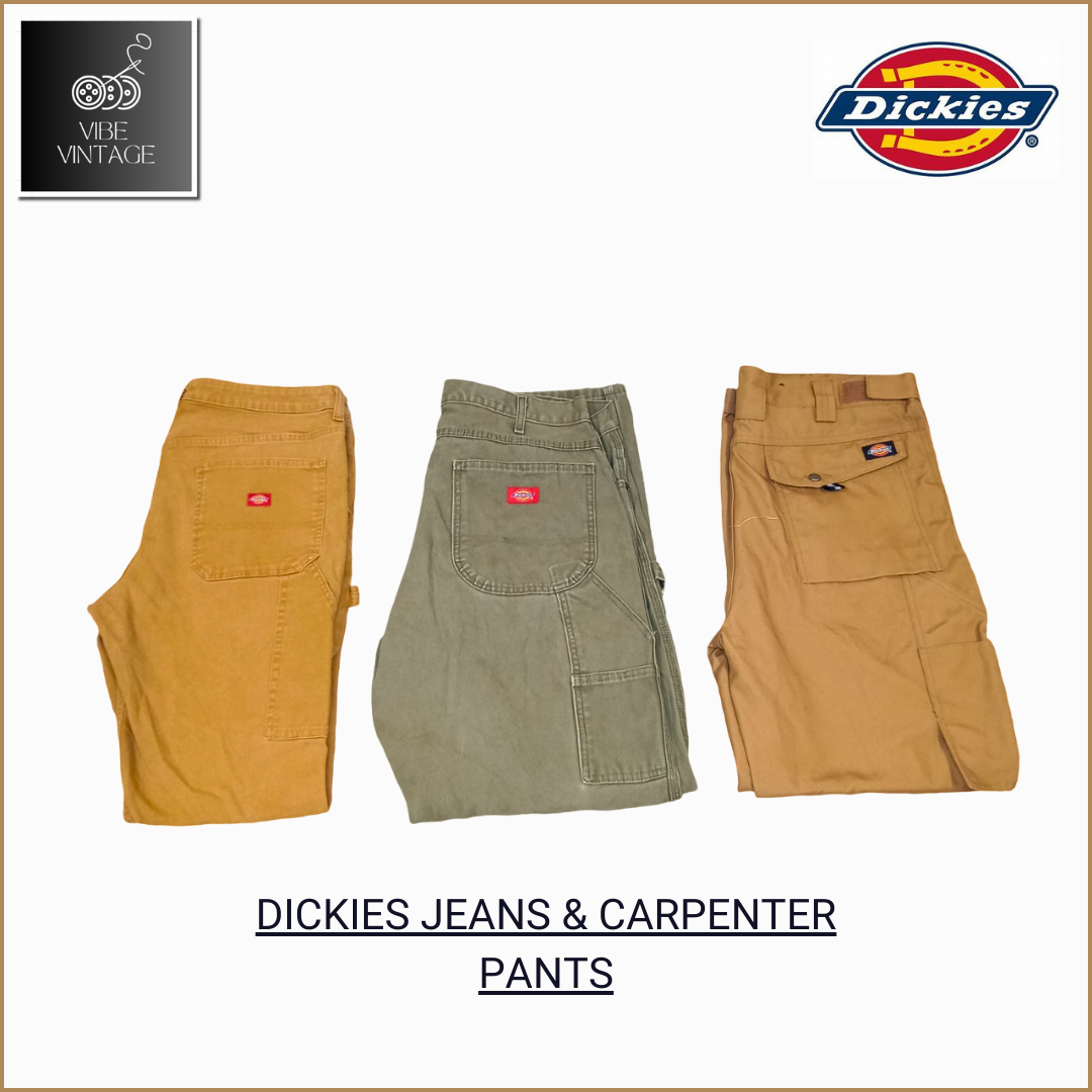 DICKIES JEANS ET PANTALONS DE CHARPENTIER - 16 PCS