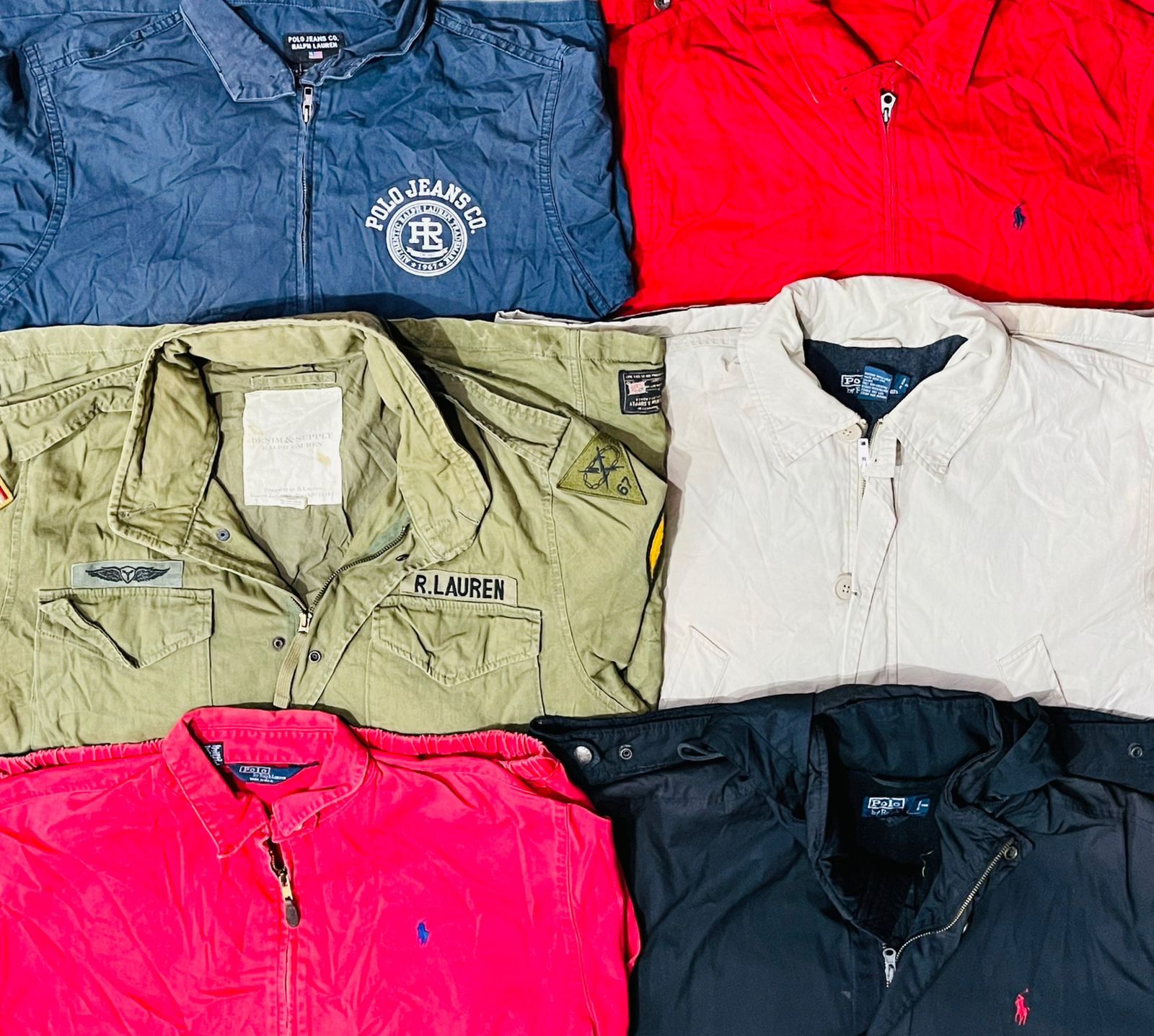 Polo Ralph Lauren vestes Harrington 11 pièces