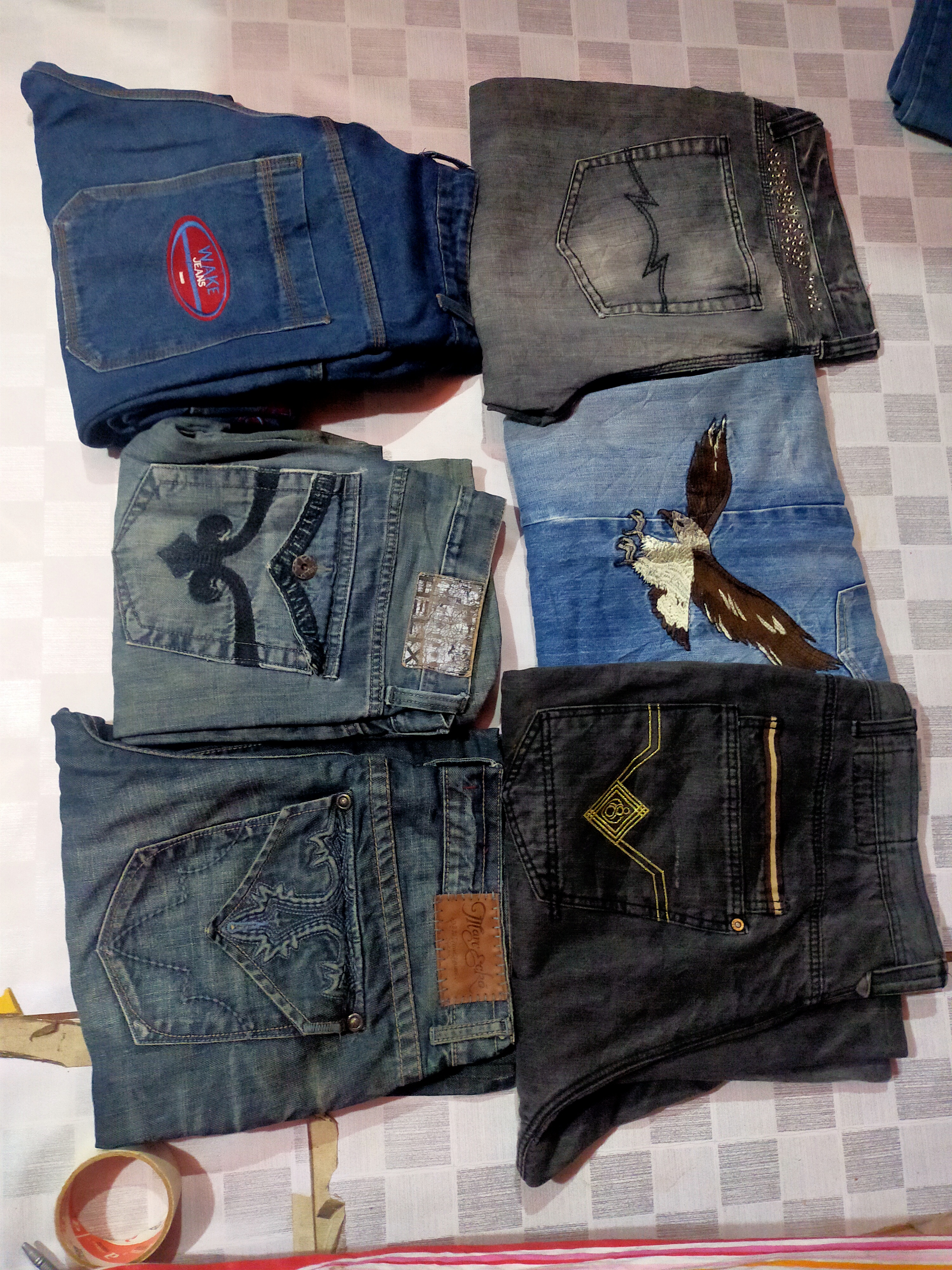 Id 67 U S A sac polo baggy et autres marques mixtes totalisant 13 pièces.