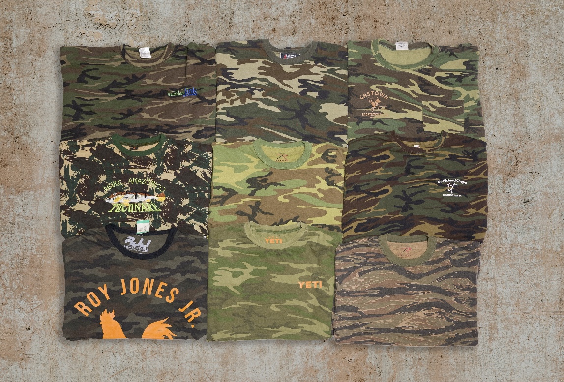 Camo Tshirts 30pcs