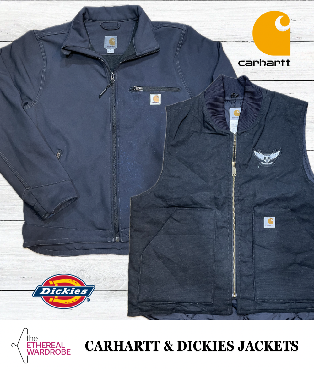 10 Carhartt & 2 Dickies Jackets Bundle