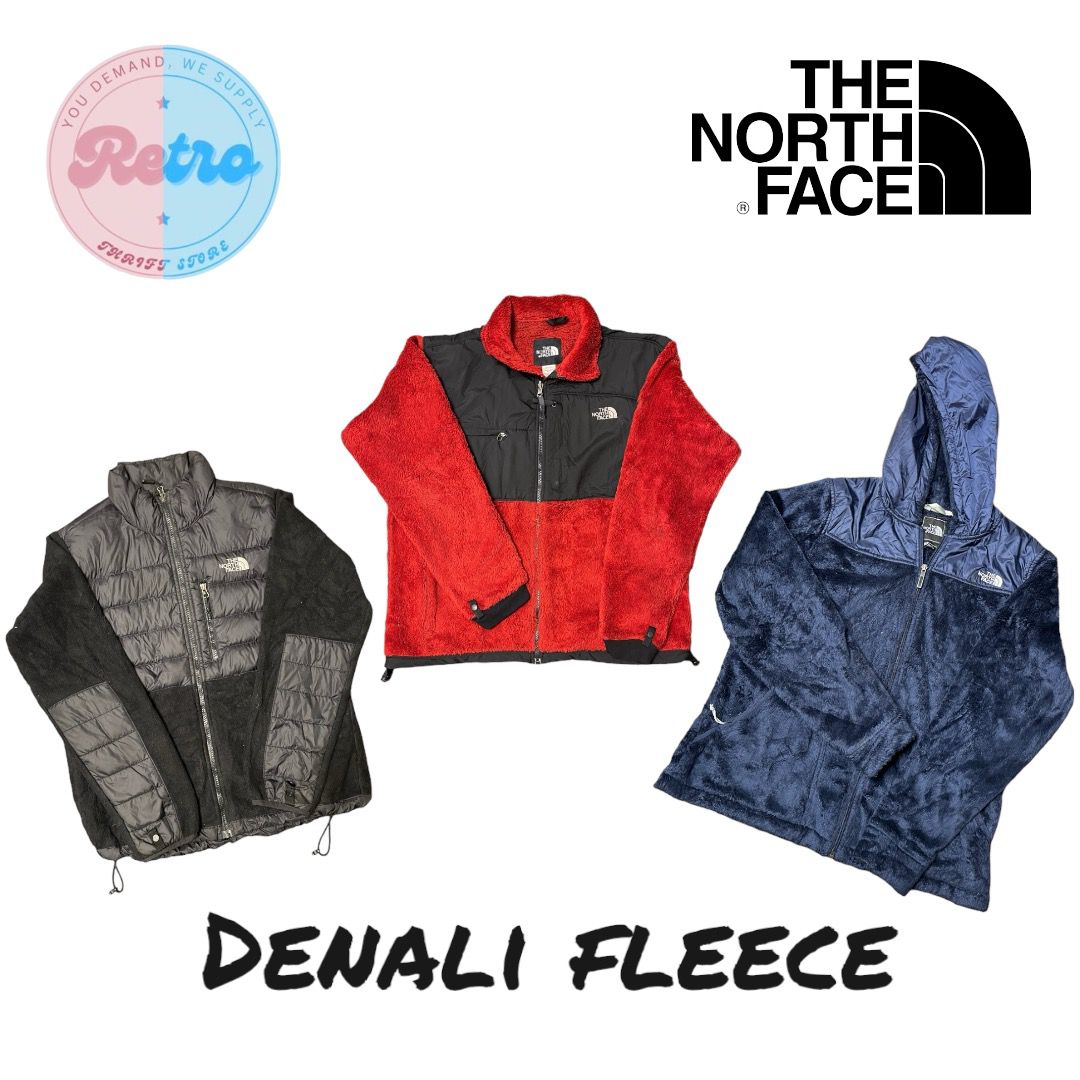 Les vestes en polaire Denali de The North Face (12 pièces)