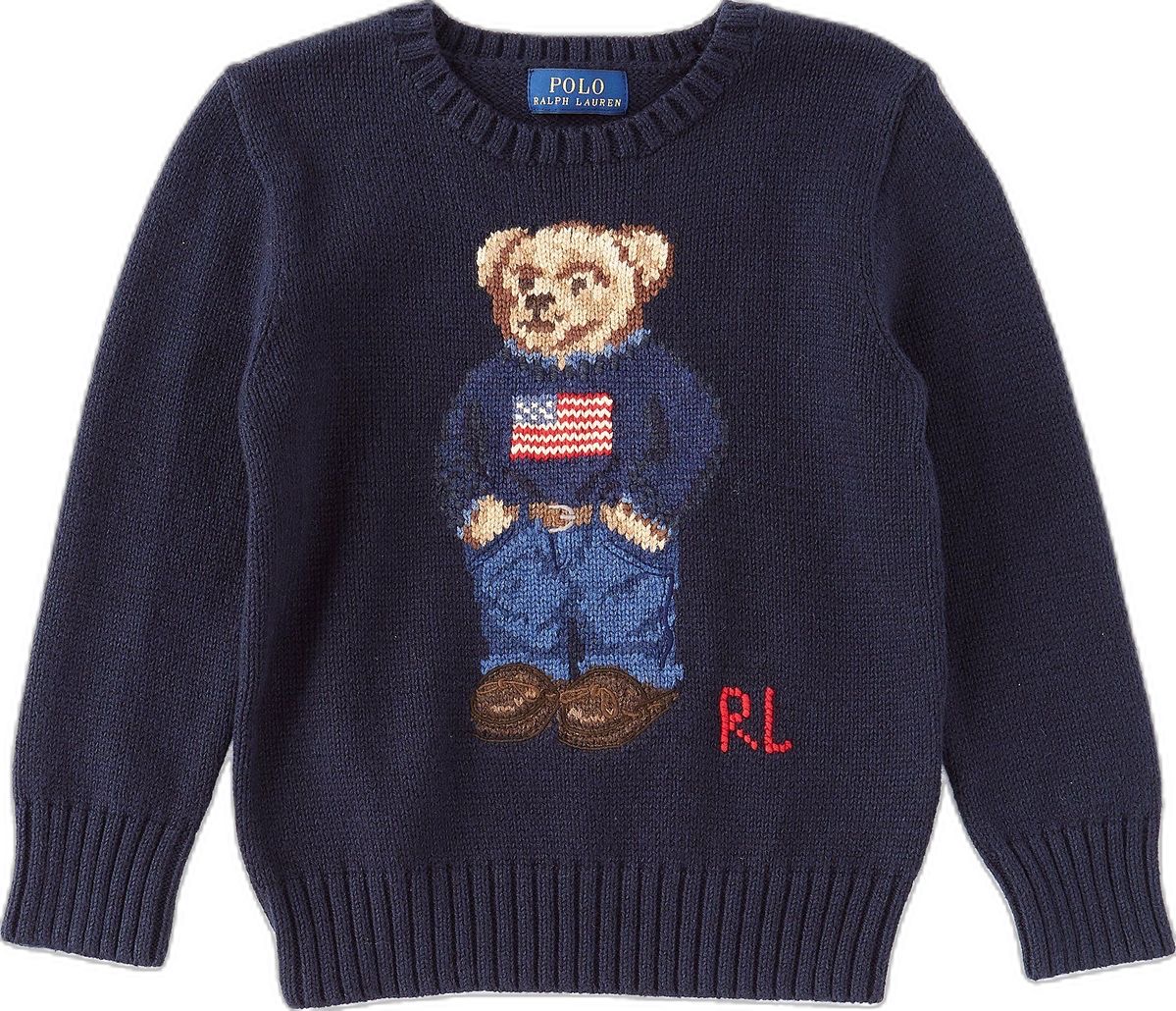 RALPH LAUREN 'POLO BEAR' SWEAT À CAPUCHE ENFANT 10 PCS