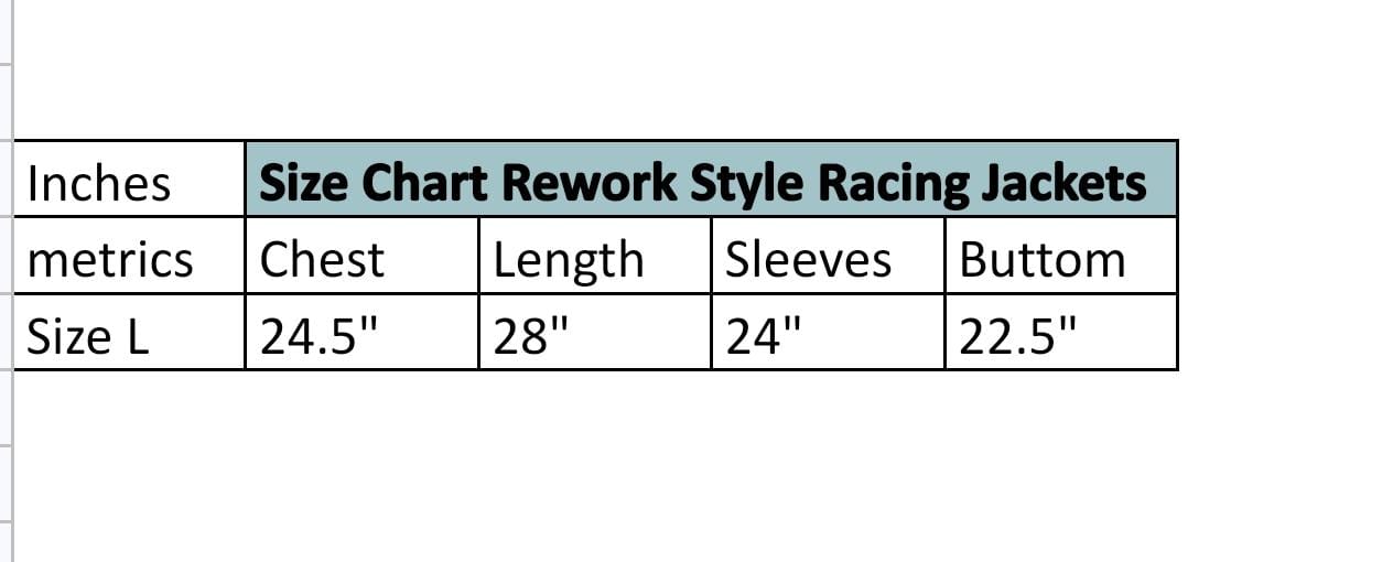 Lamborghini Racing Jackets Rework Style 20 pcs