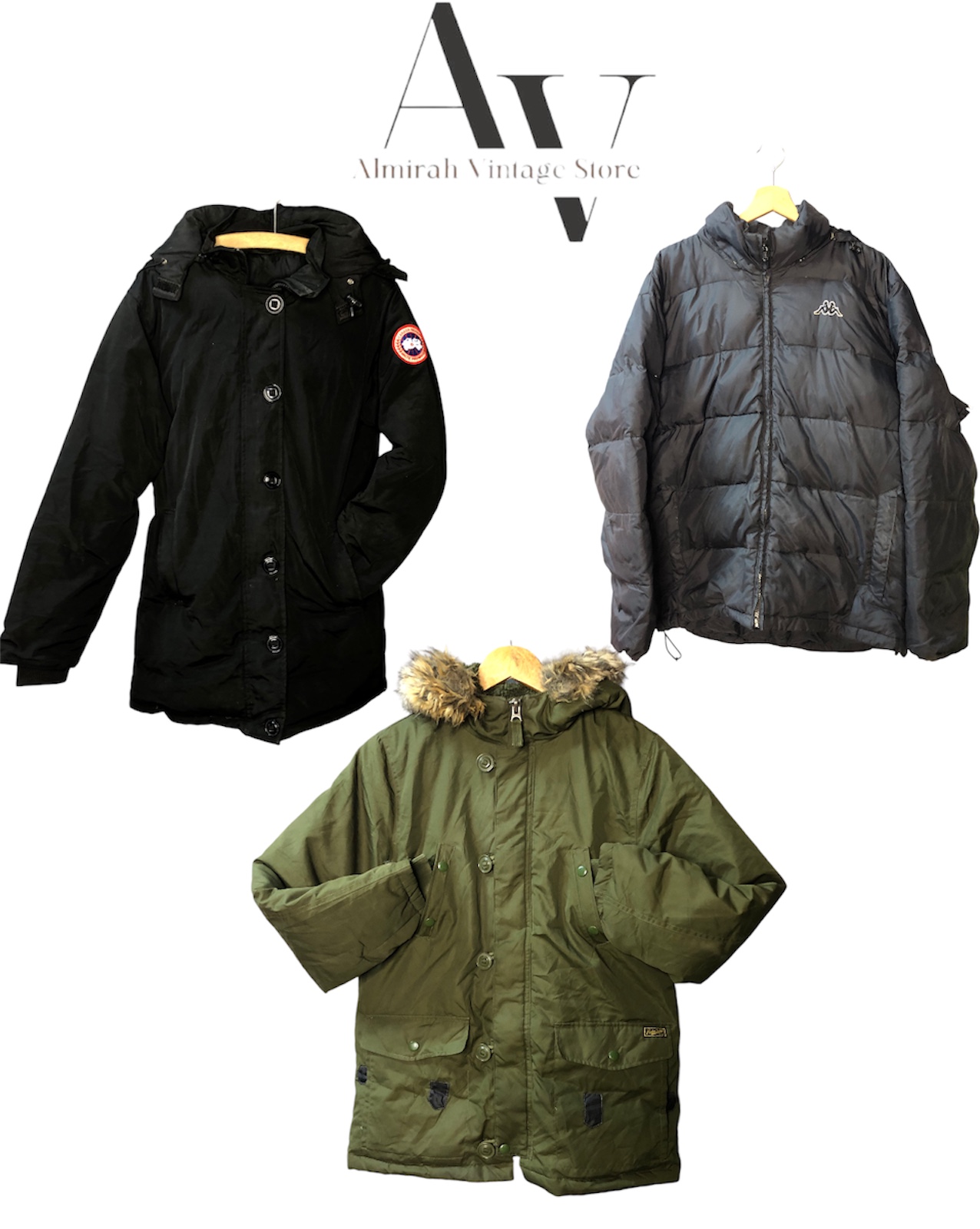 Canada goose , RL,Kappa,champion 5 pcs puffers