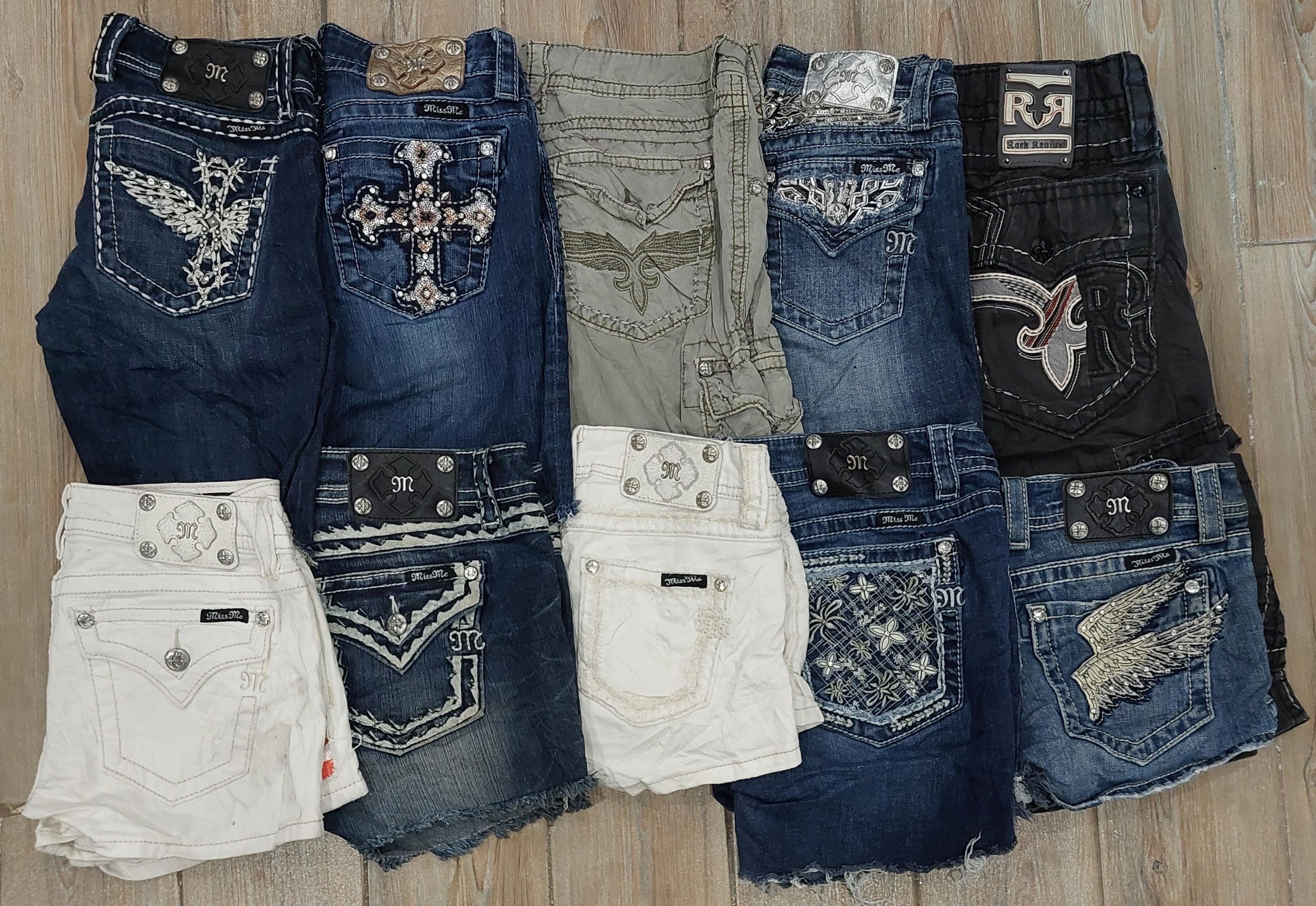 Shorts Branded Miss Me & Rock Revival - 10 pièces