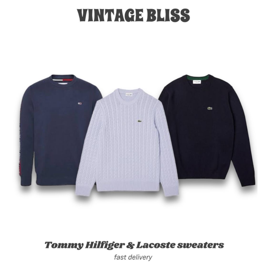 Tommy & Lacoste Pullover