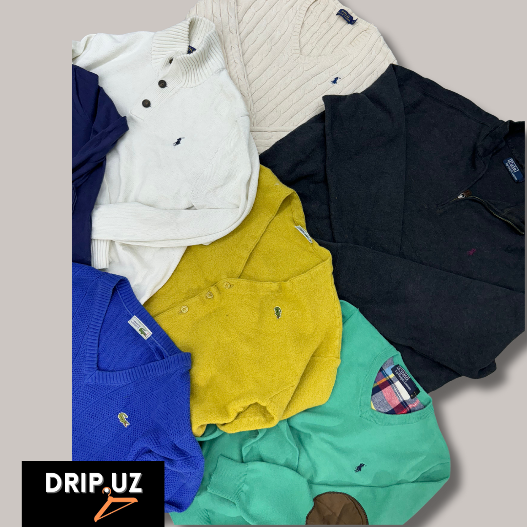 Ralph Lauren & Lacoste Sweater Bundle 73