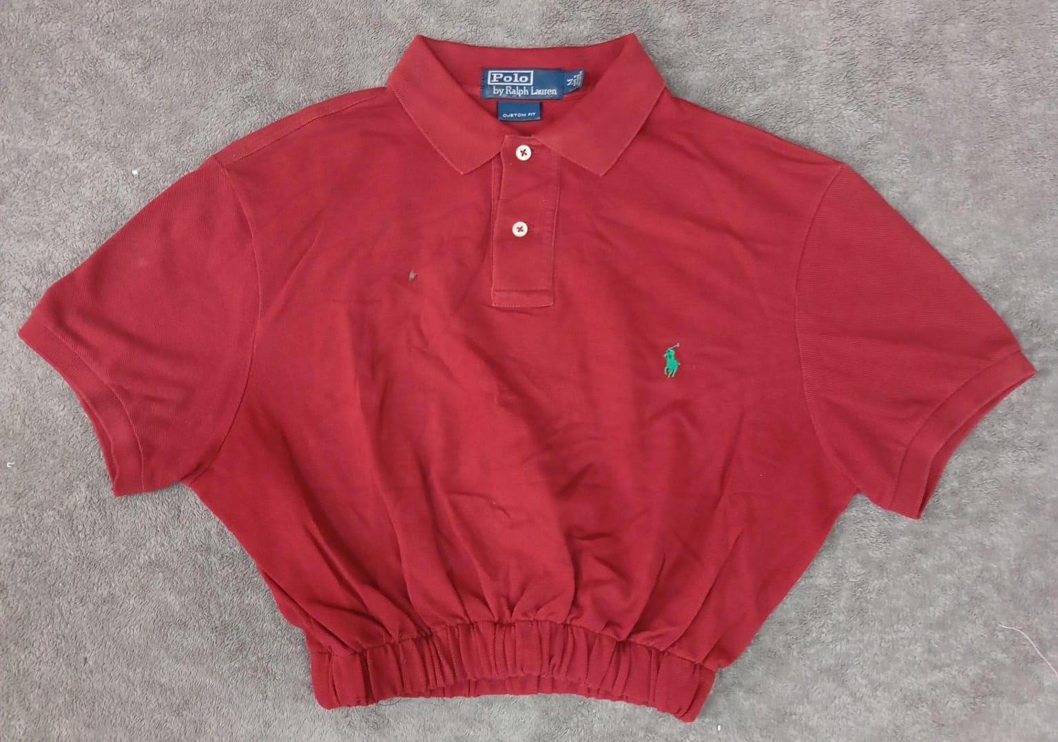 CR2372 Rework Polo Tommy Crop Top - 20 pièces
