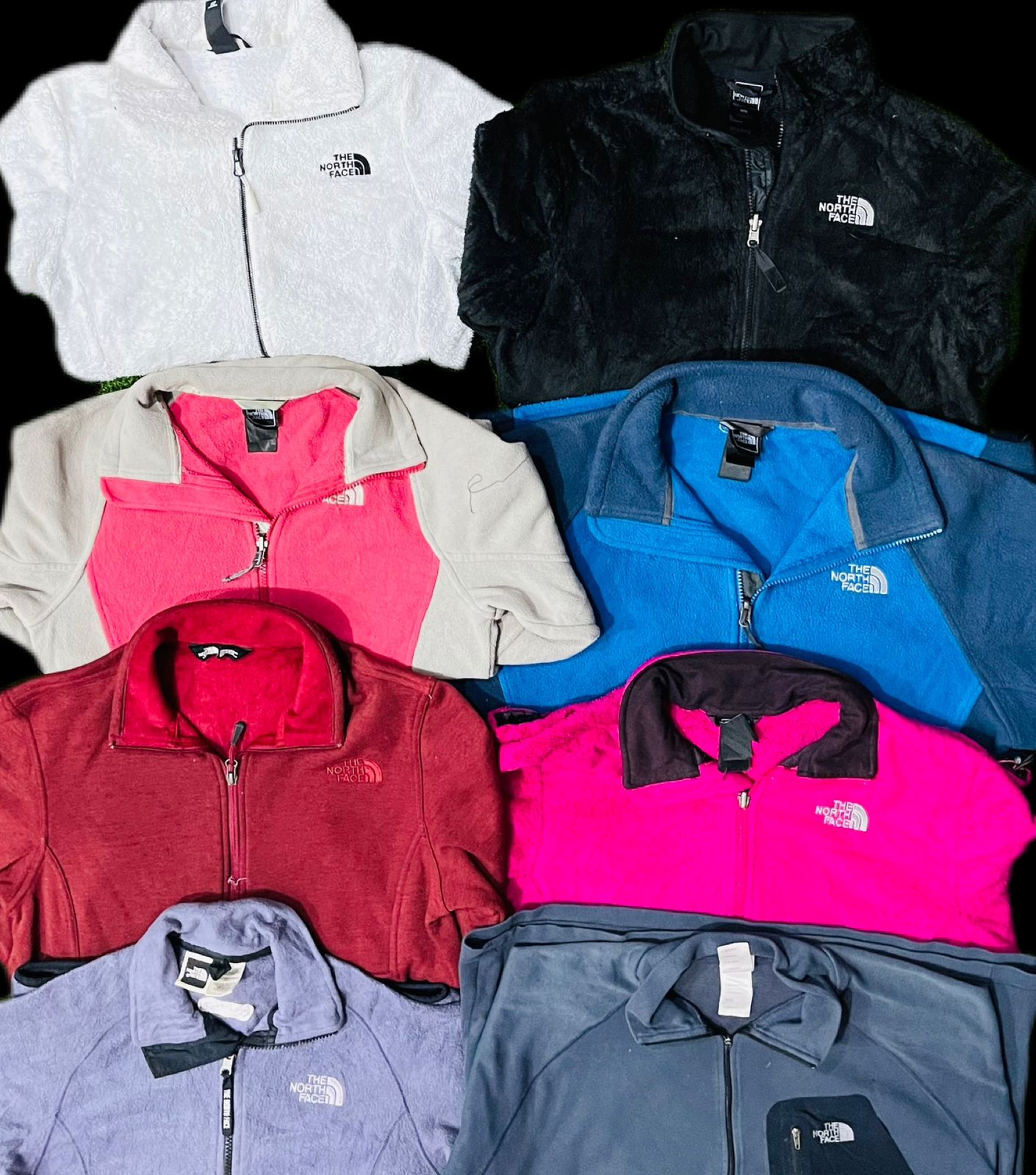 Tnf fleece jackets 25 pcs