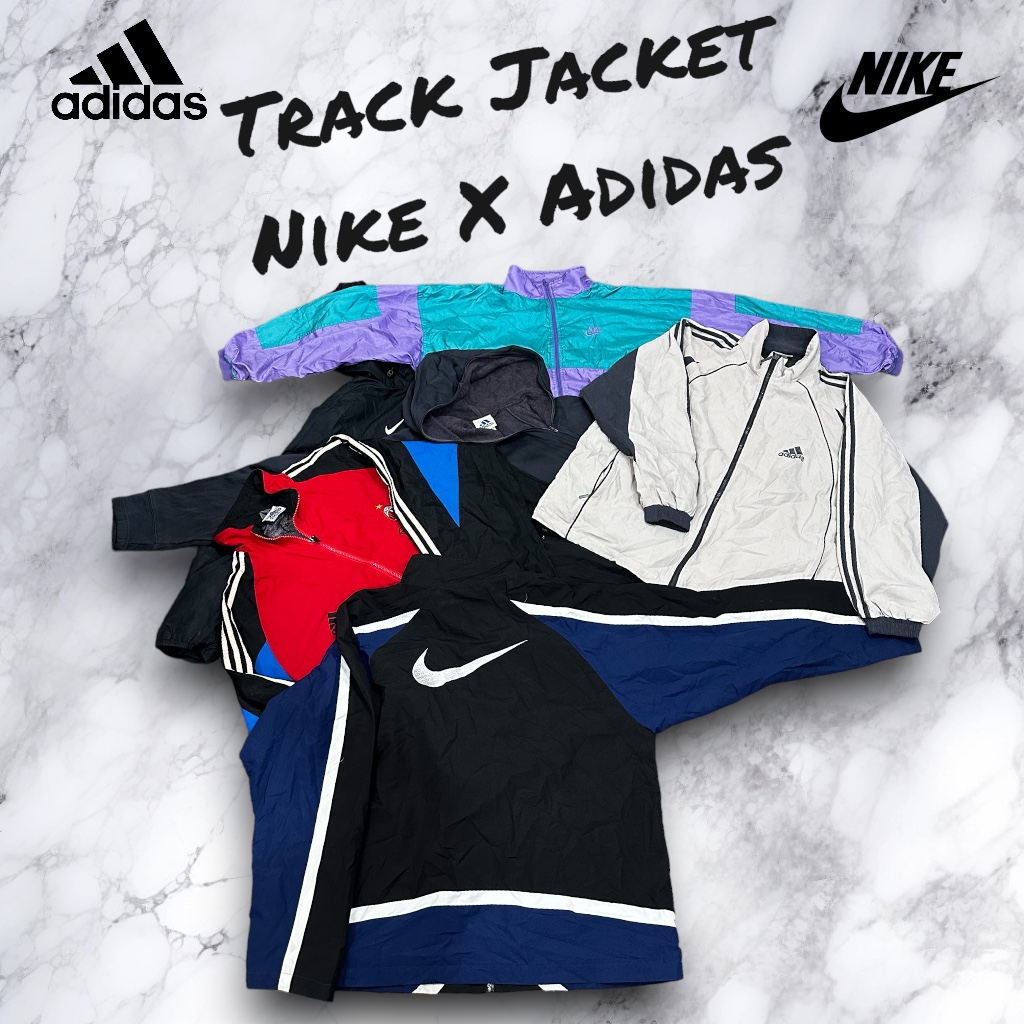 Nike Adidas Sports Track Jacket | 88 Pieces | Authentic