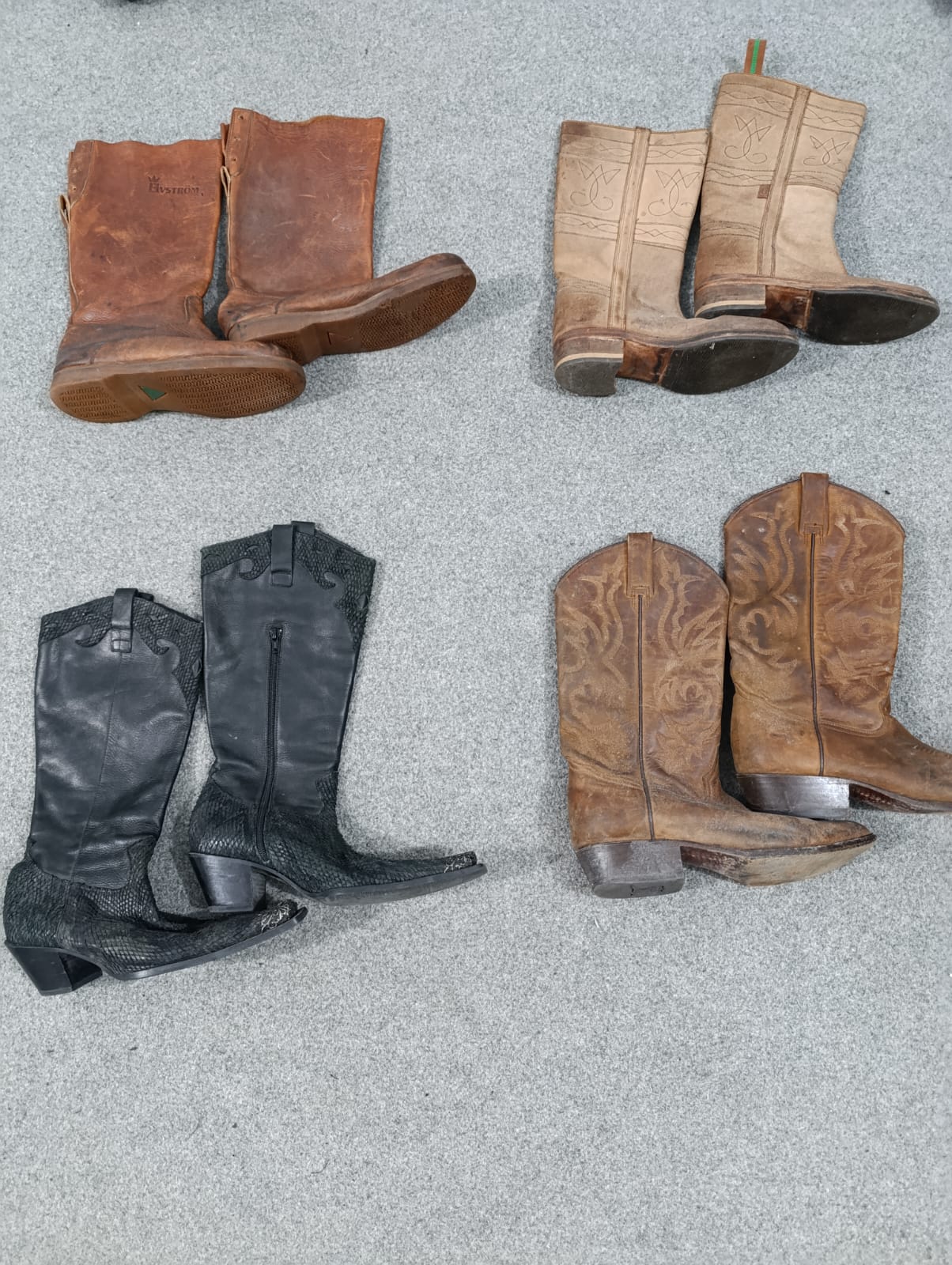 #276 Vintage Cowboy Boots -11