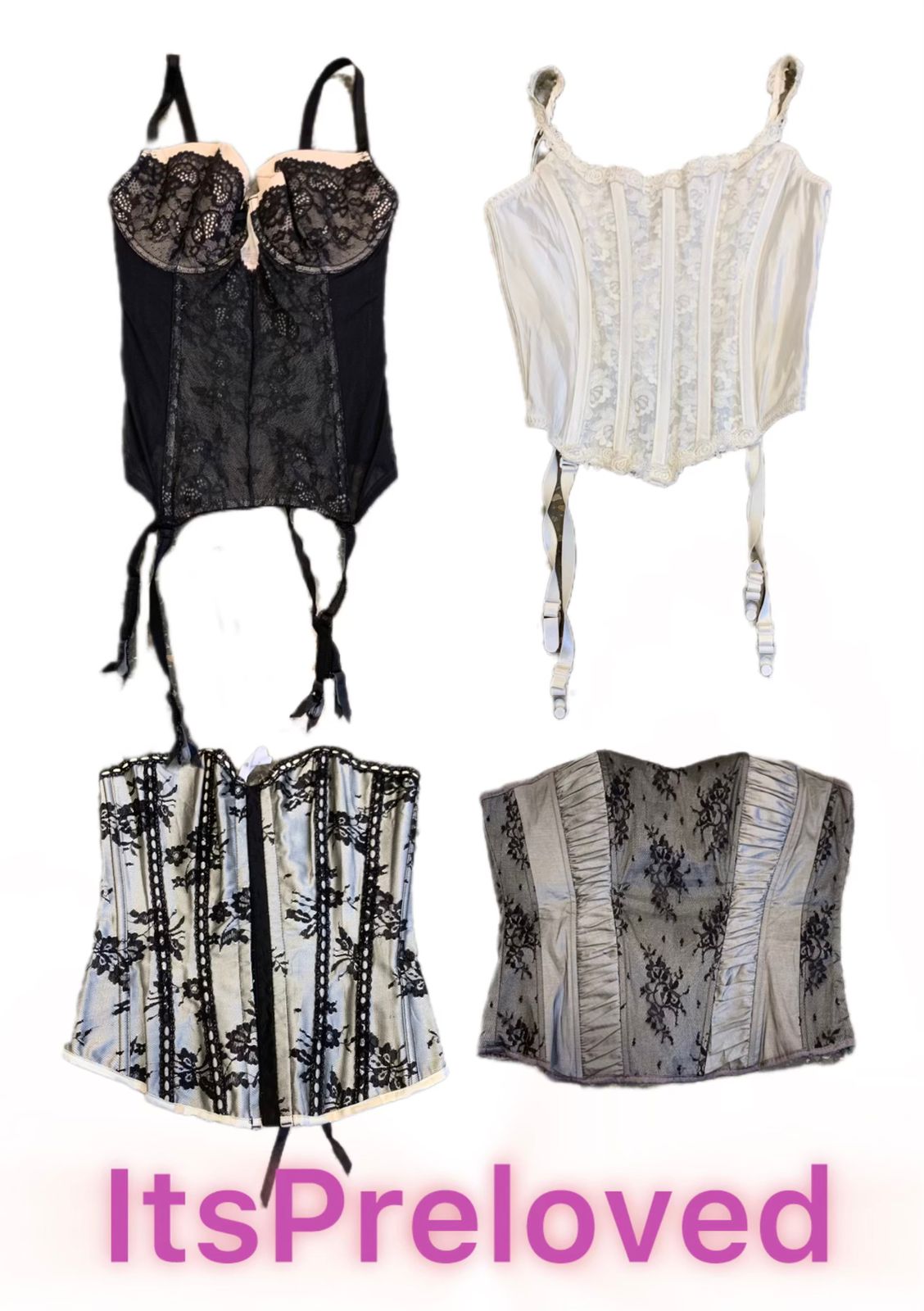 Black and White never goes wrong x Gothic Corsets(RX-796)