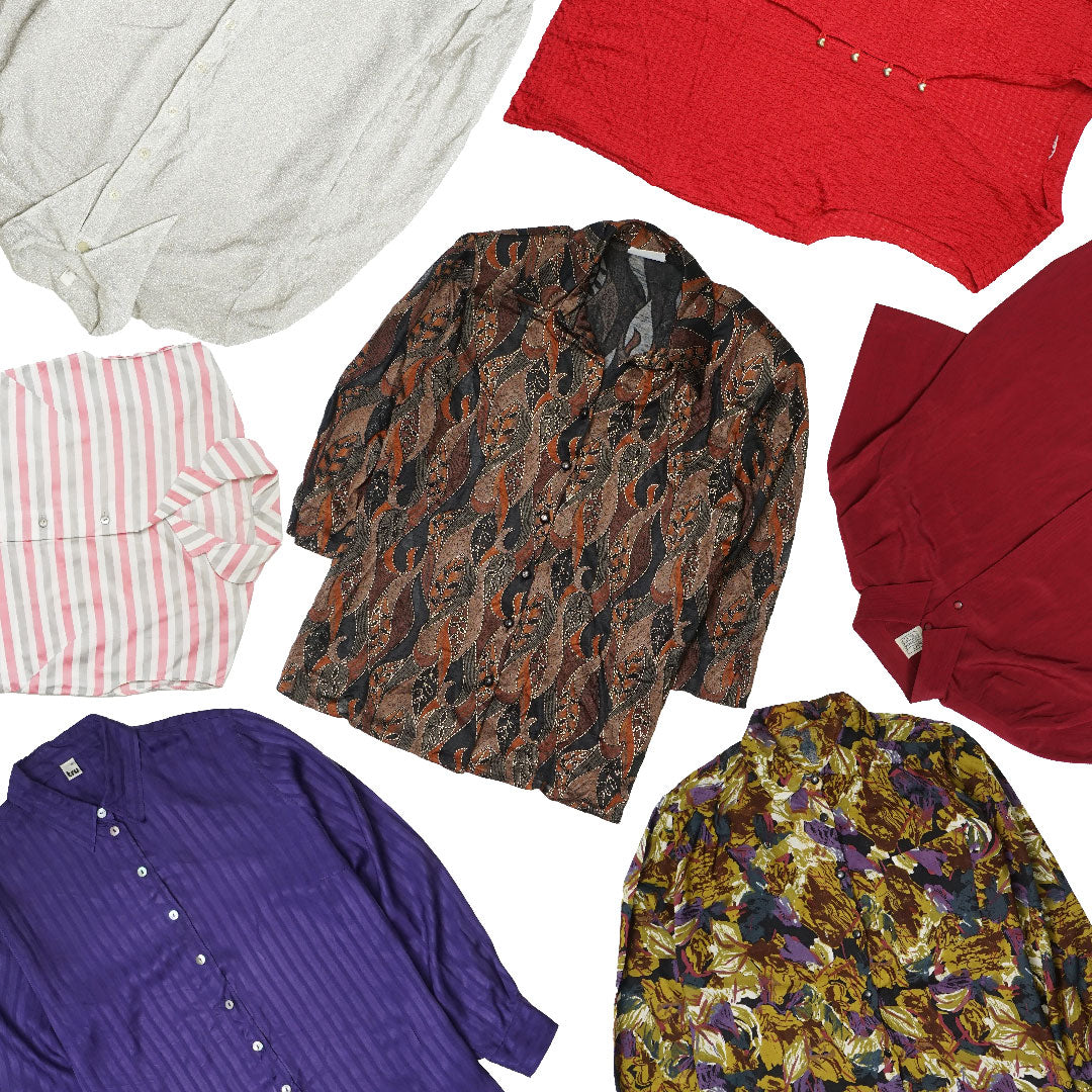 Blouses / Tops vintage italiennes pour femmes (minimum 20)