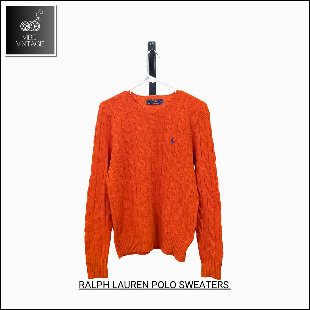RALPH LAUREN POLO SWEATERS - 35 PCS