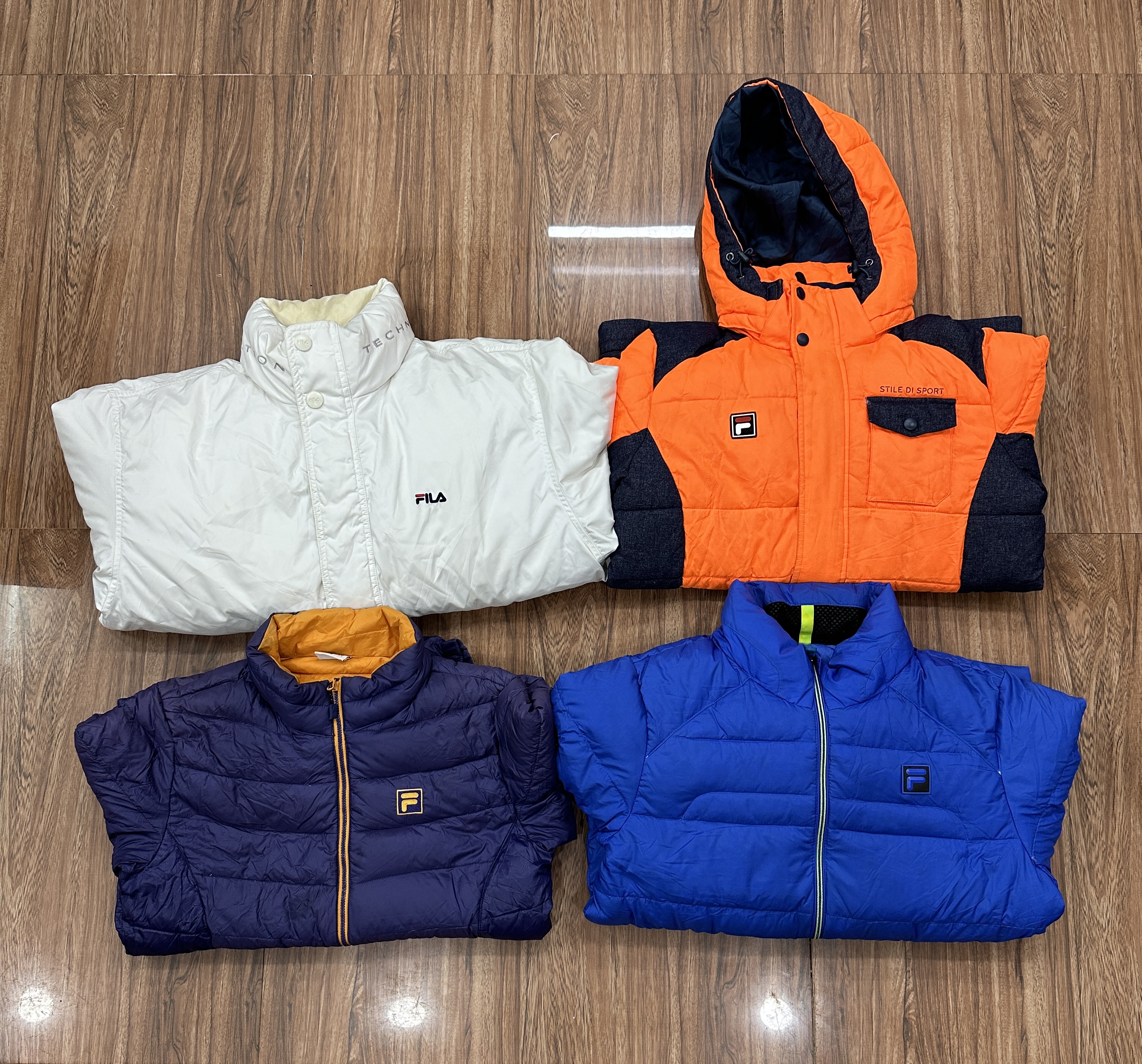 Fila Puffer Jackets - 24 pieces