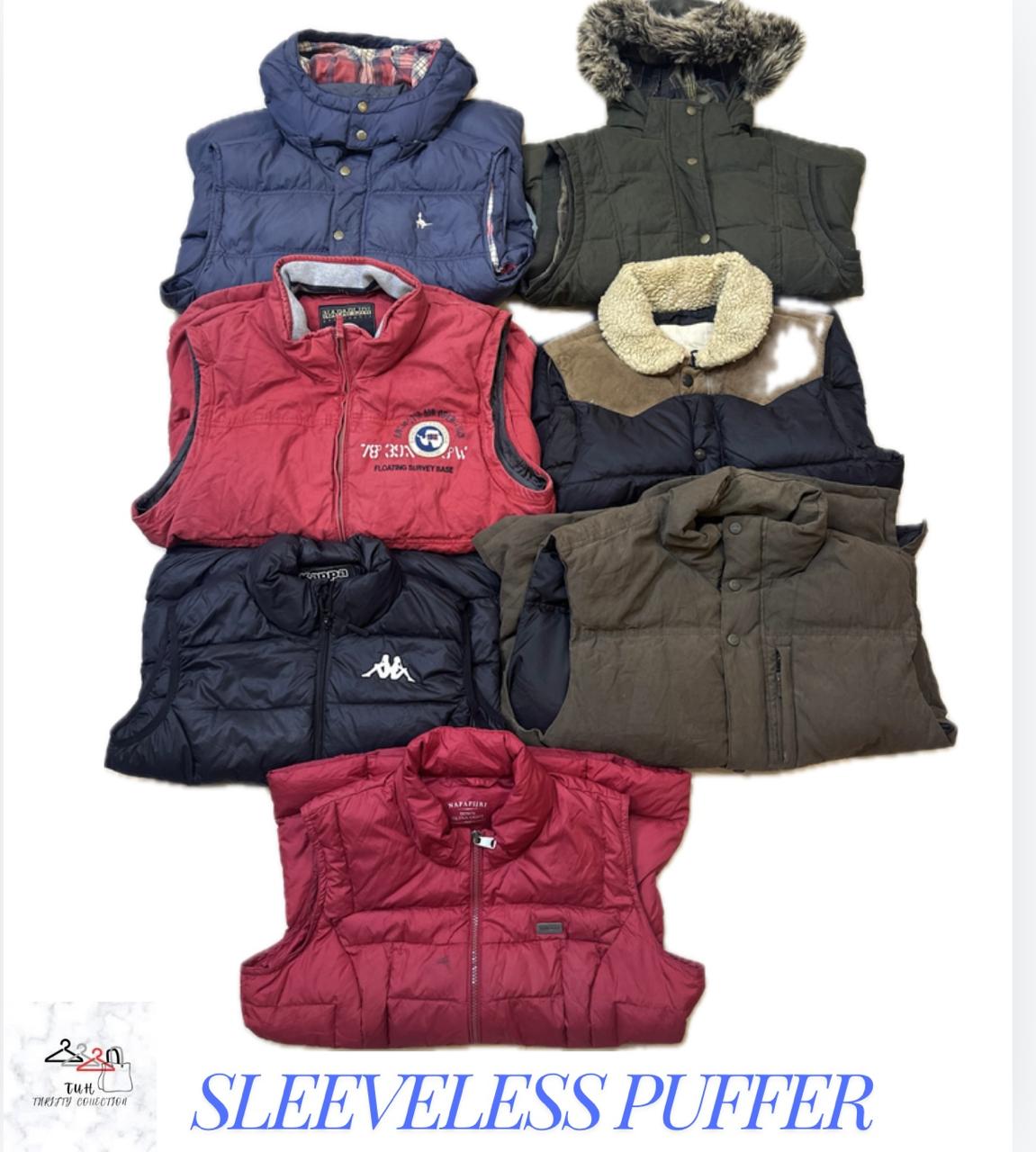 Sleeveless Puffer (Mix brand including Barbour, Napapijri, Ralph Lauren & others