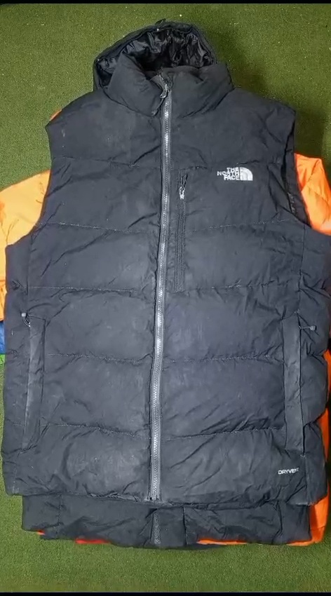 The North Face puffer jackets