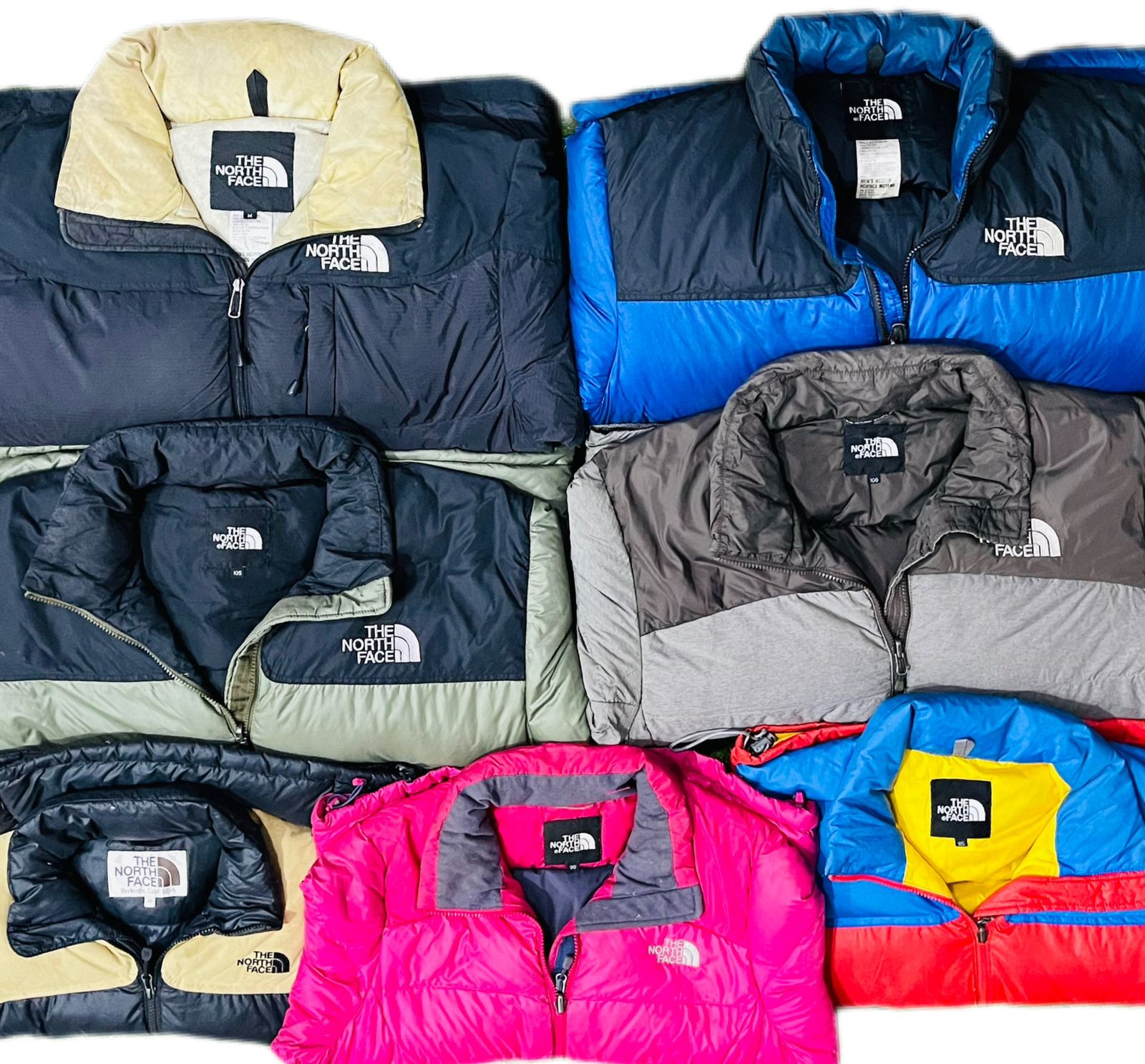 TNF 700 puffer jackets 16 pcs