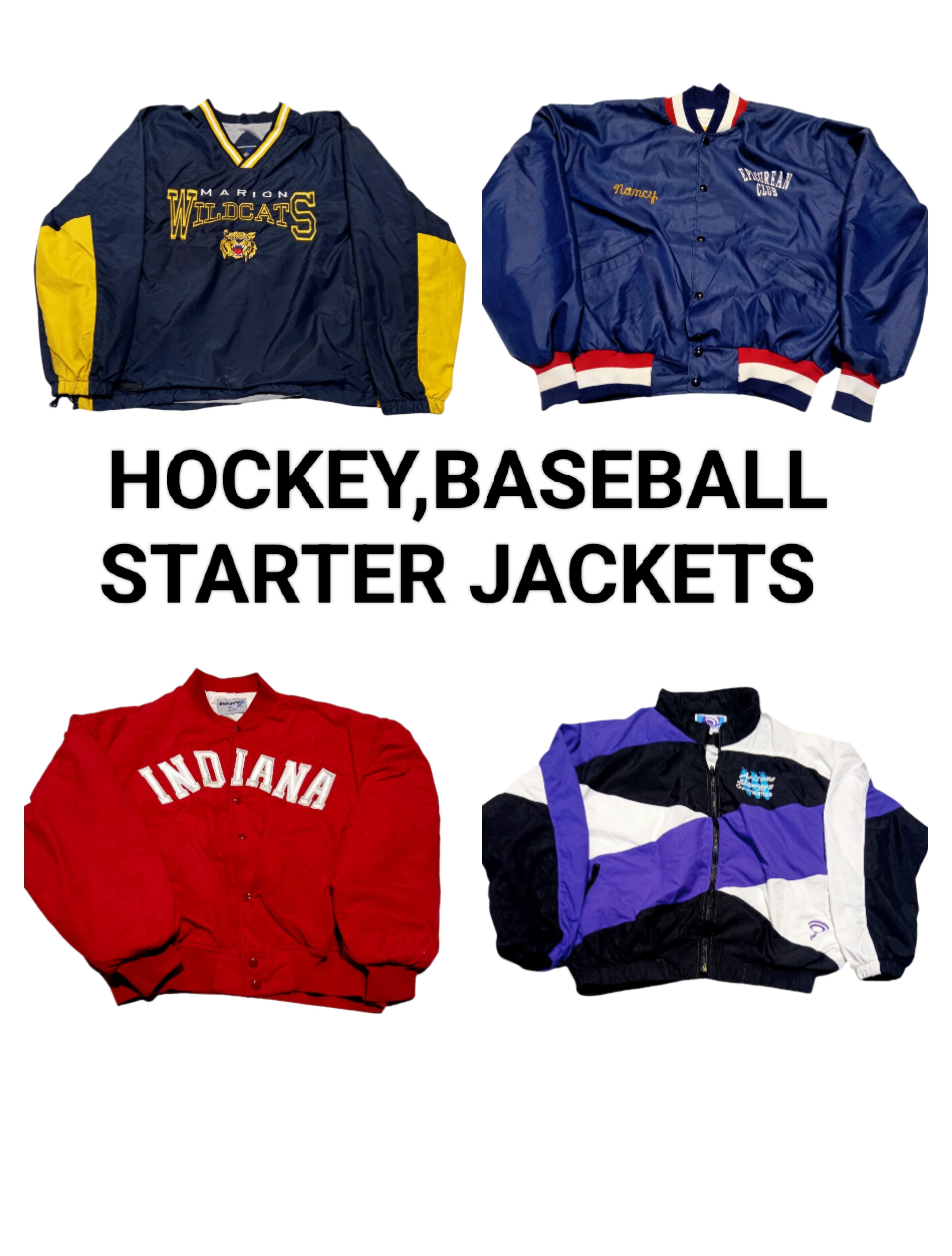 VESTES DÉBRAYABLES STARTER DE HOCKEY, BASEBALL, BASKETBALL