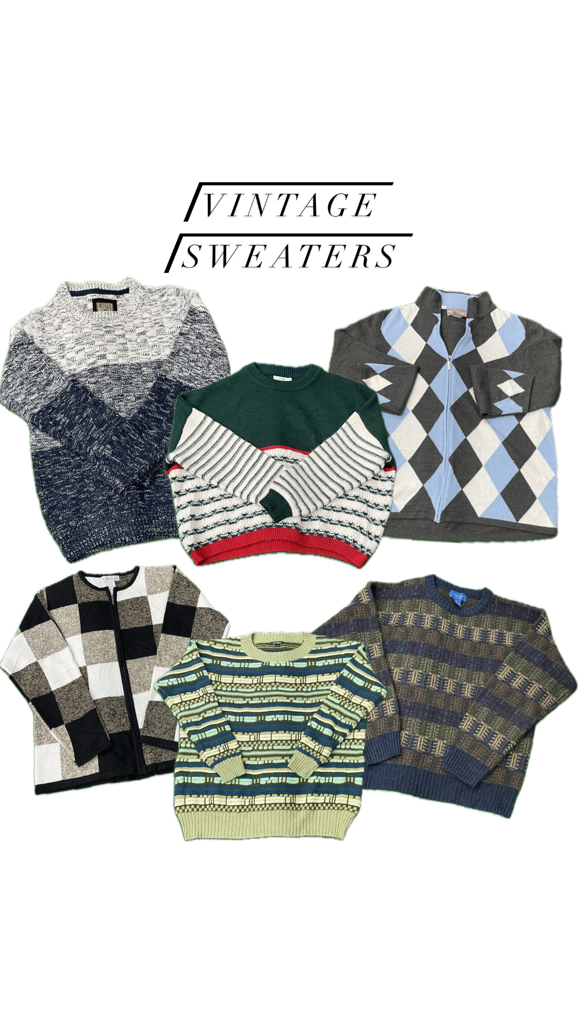 Vintage Style Sweaters