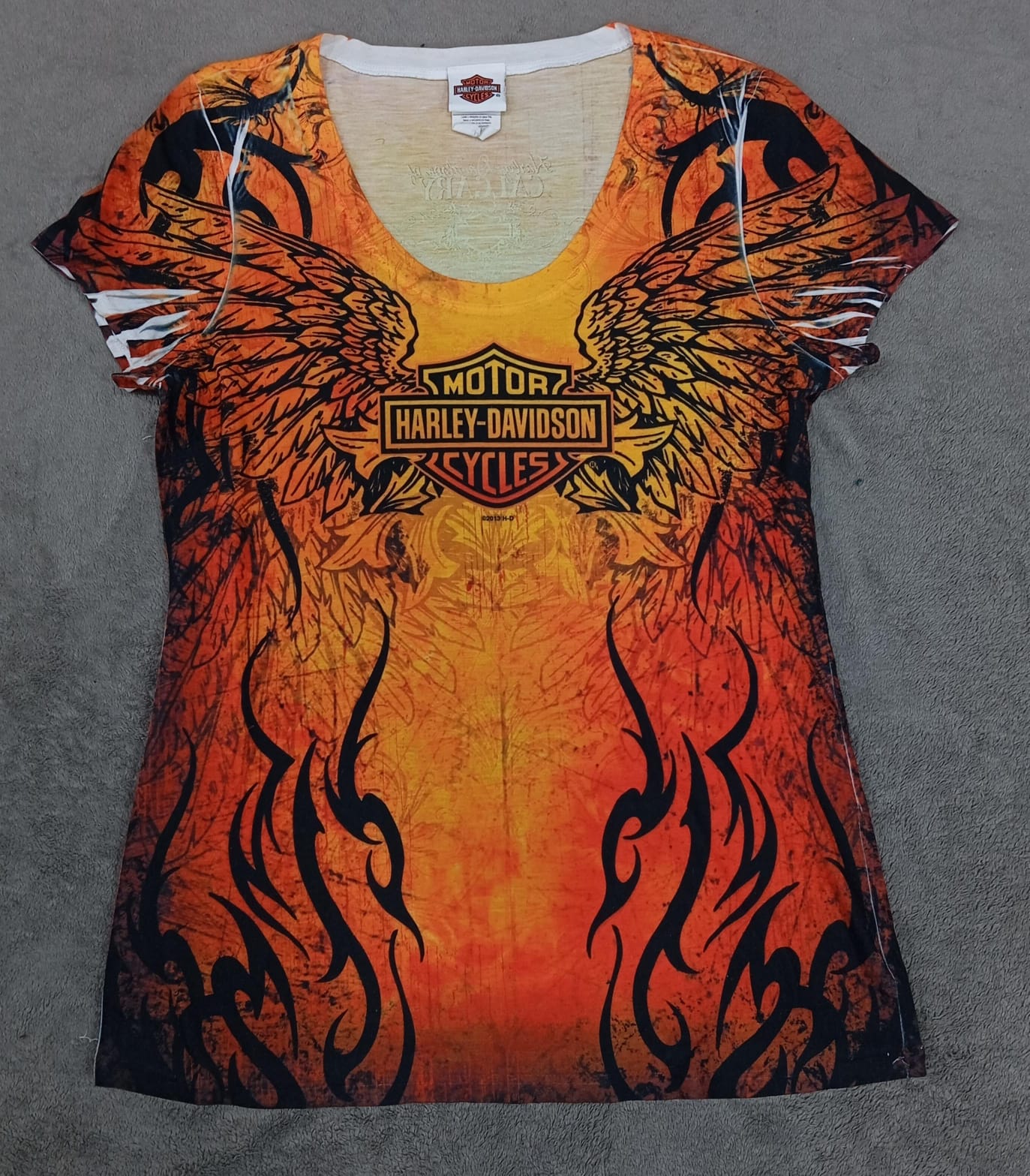 CR2423 Ladies Harley Davidson T-shirts - 15 Pcs