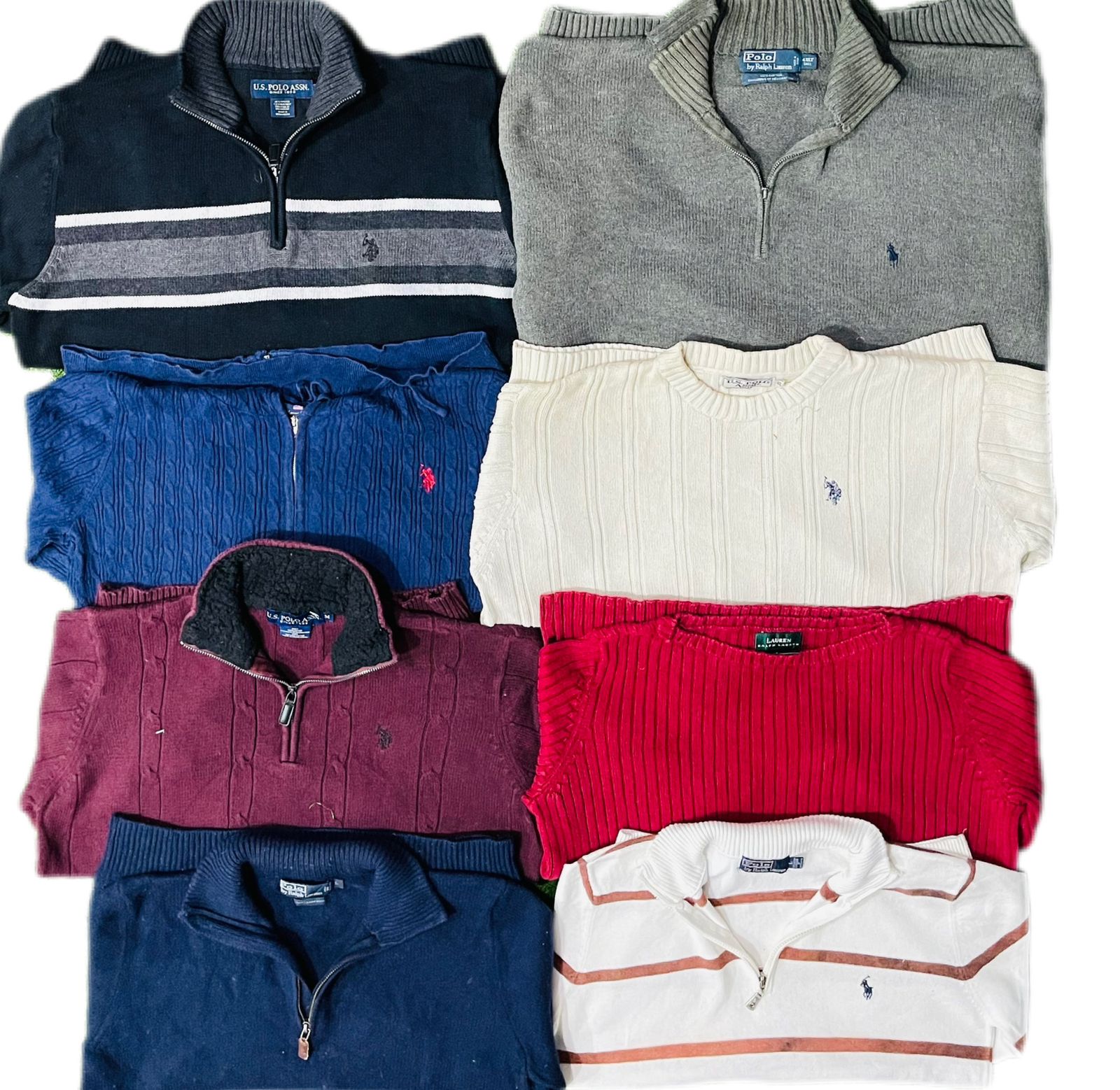 Pulls Polo 15 pièces