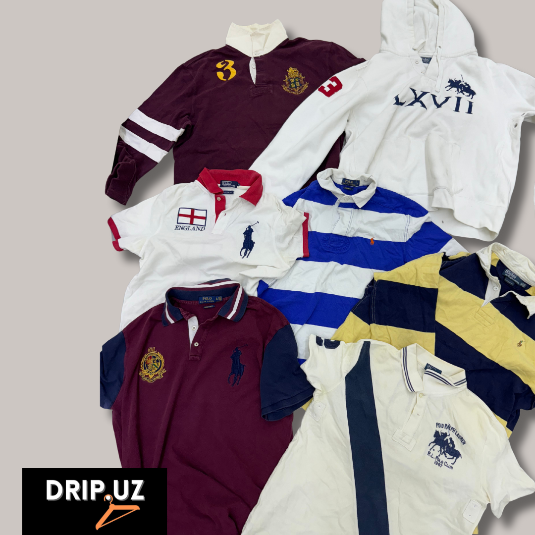 Lot de polos Rugby Ralph Lauren D110