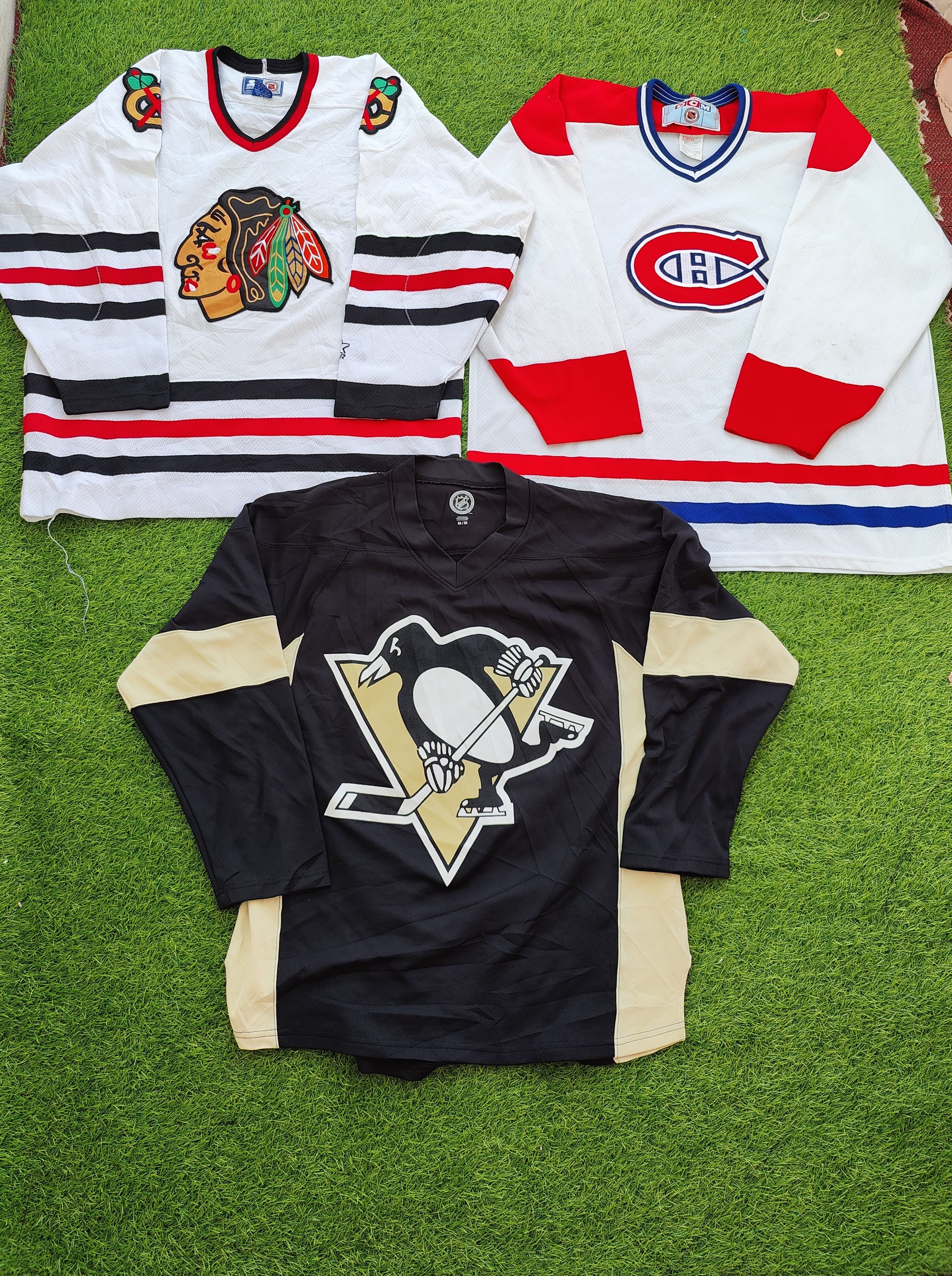 Maillots de sport NFL, NHL, NBA, MLB 60 pièces