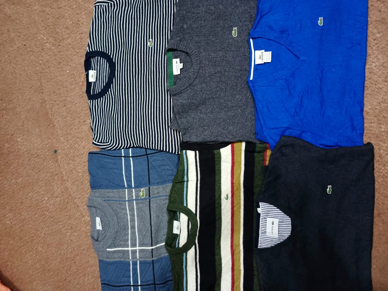 Lacoste Pulls 25pcs