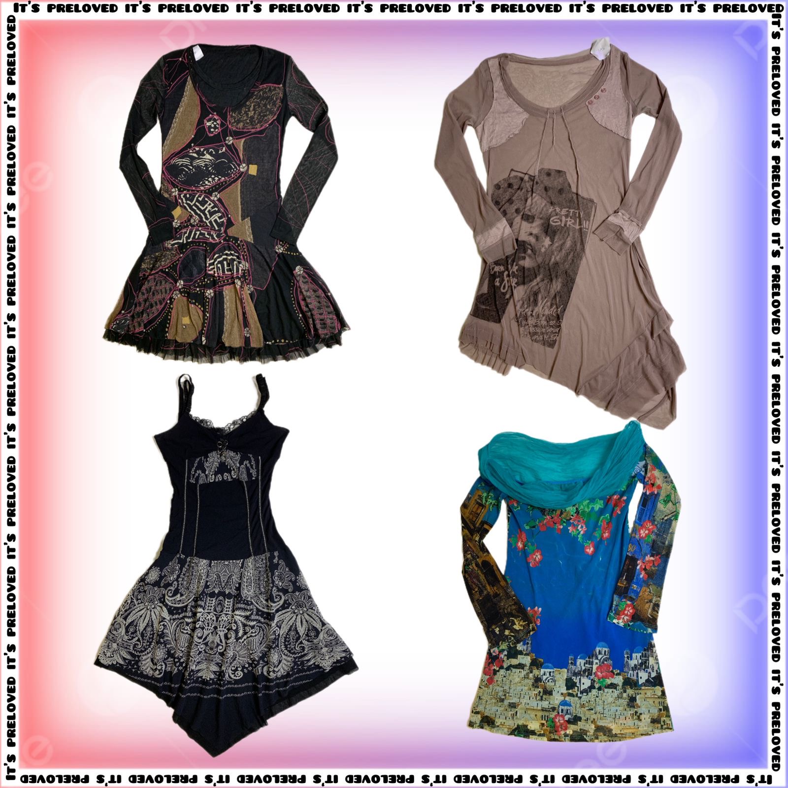 Y2K Graffiti Dress Mix Ft. Save The Queen (SS-729)
