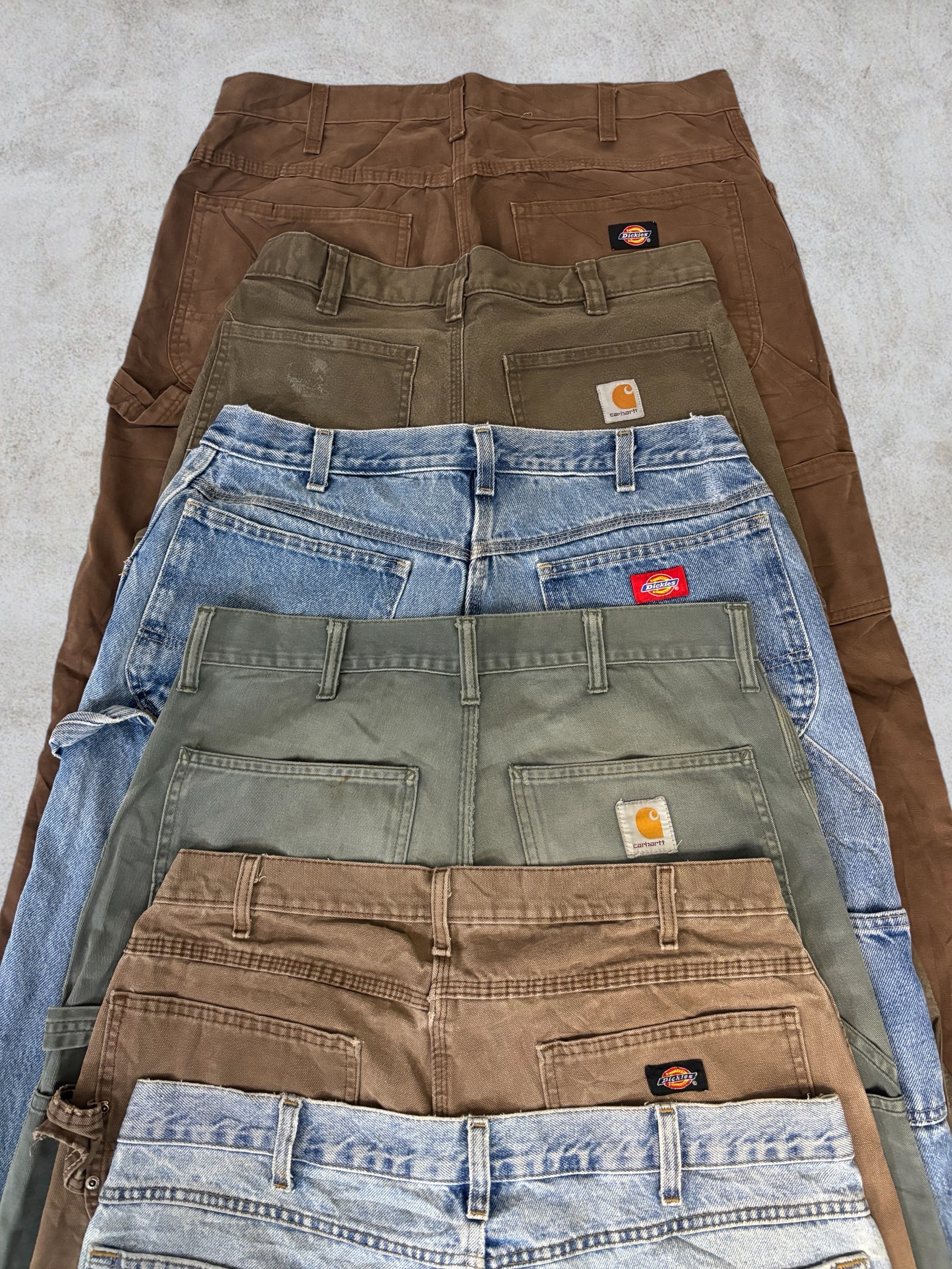 Pantalons Mix Carhartt Dickies 20 pcs (A73)