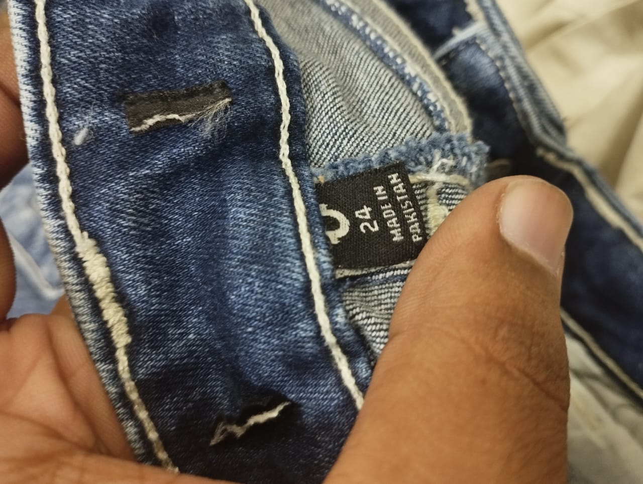 True Religion Damenjeans Majority Flappers - DeadStock