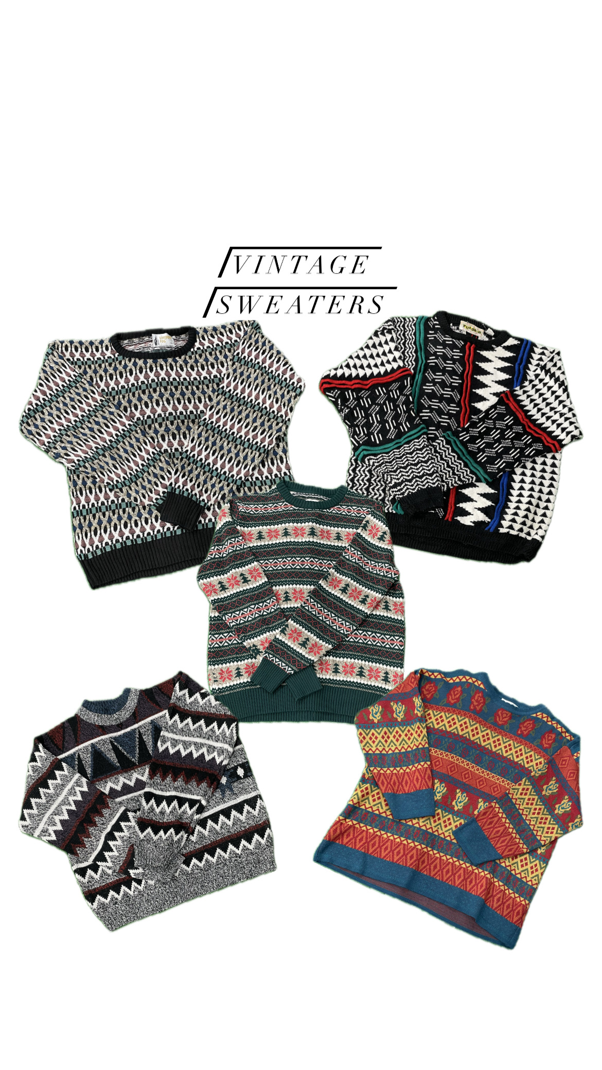 Vintage Style Sweaters