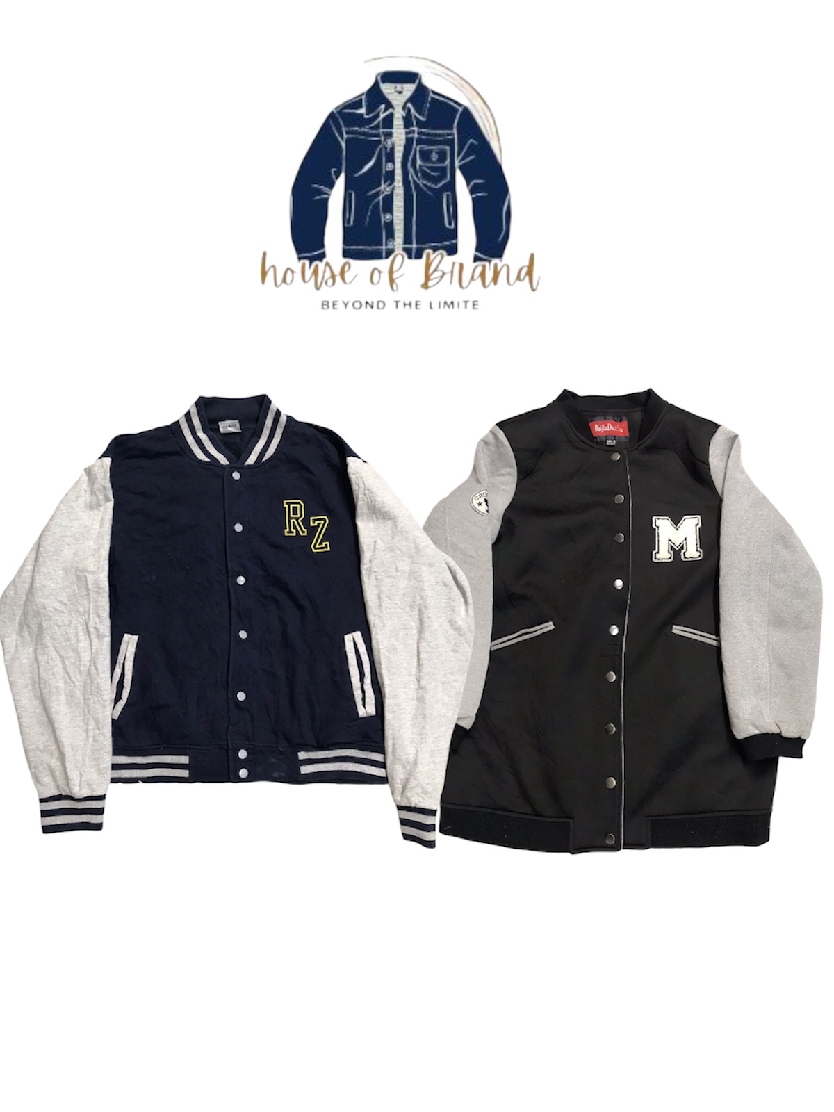 Vestes de baseball de marque