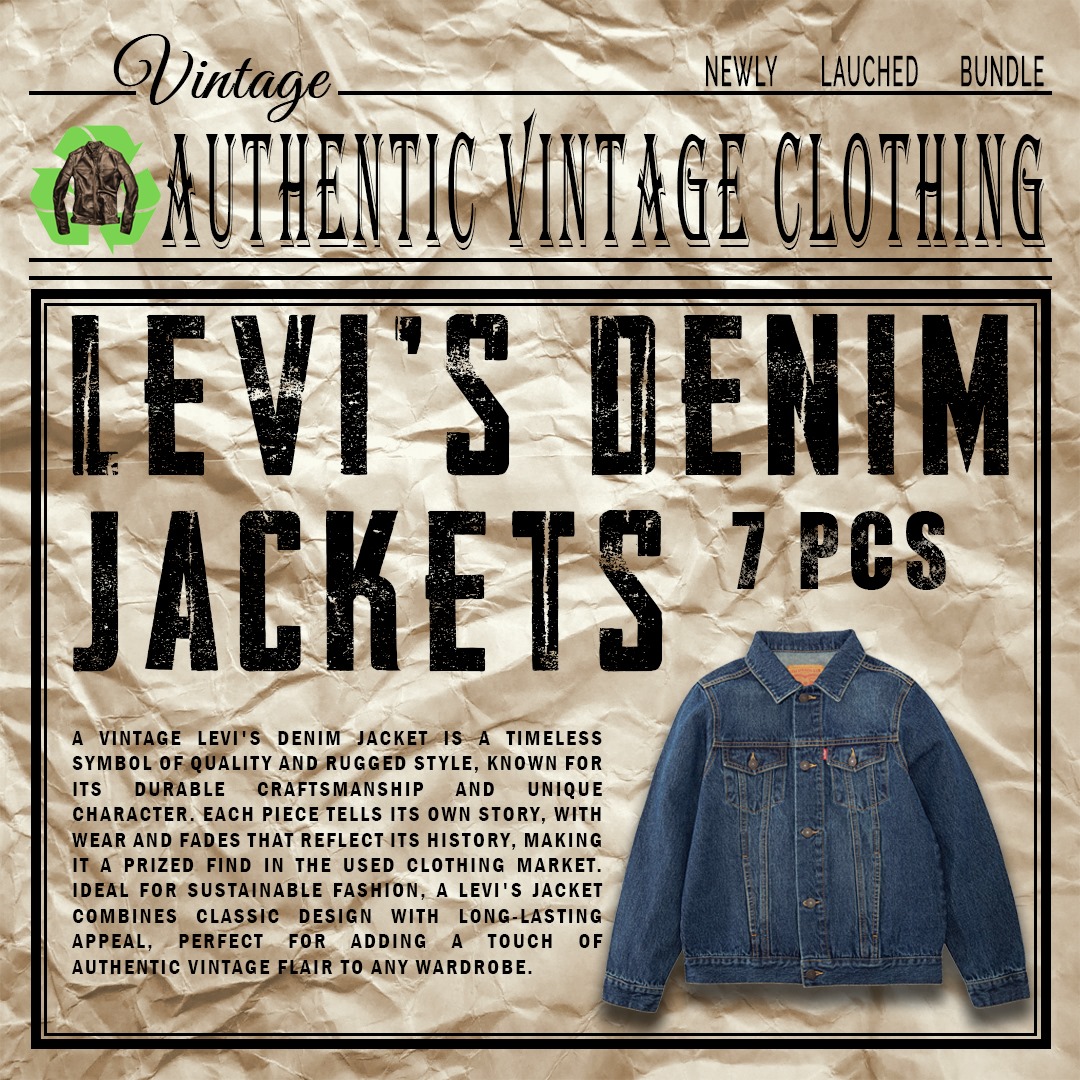 Levi's Jackets 7 Pcs