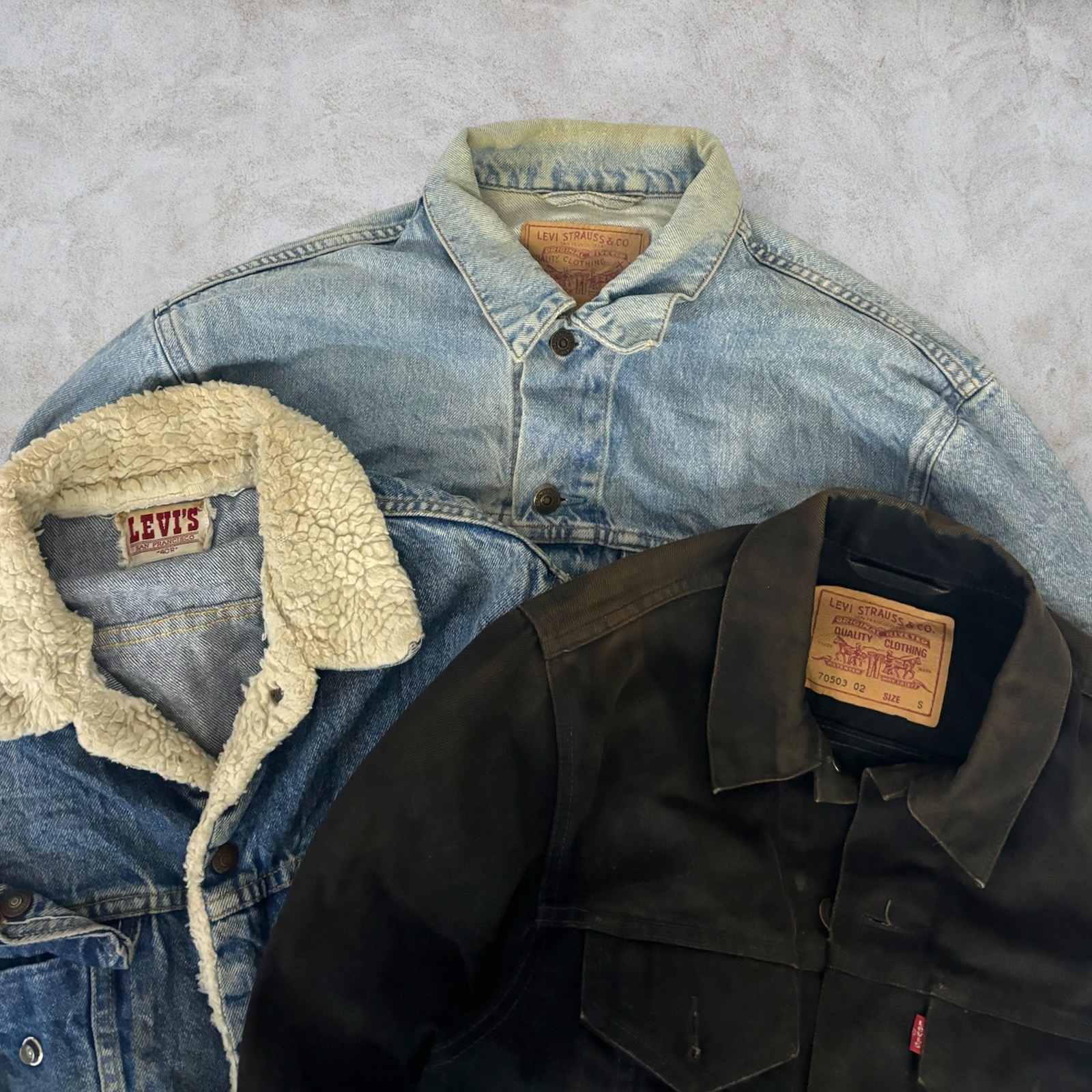 Veste en denim Levi's 20 pièces (A76)