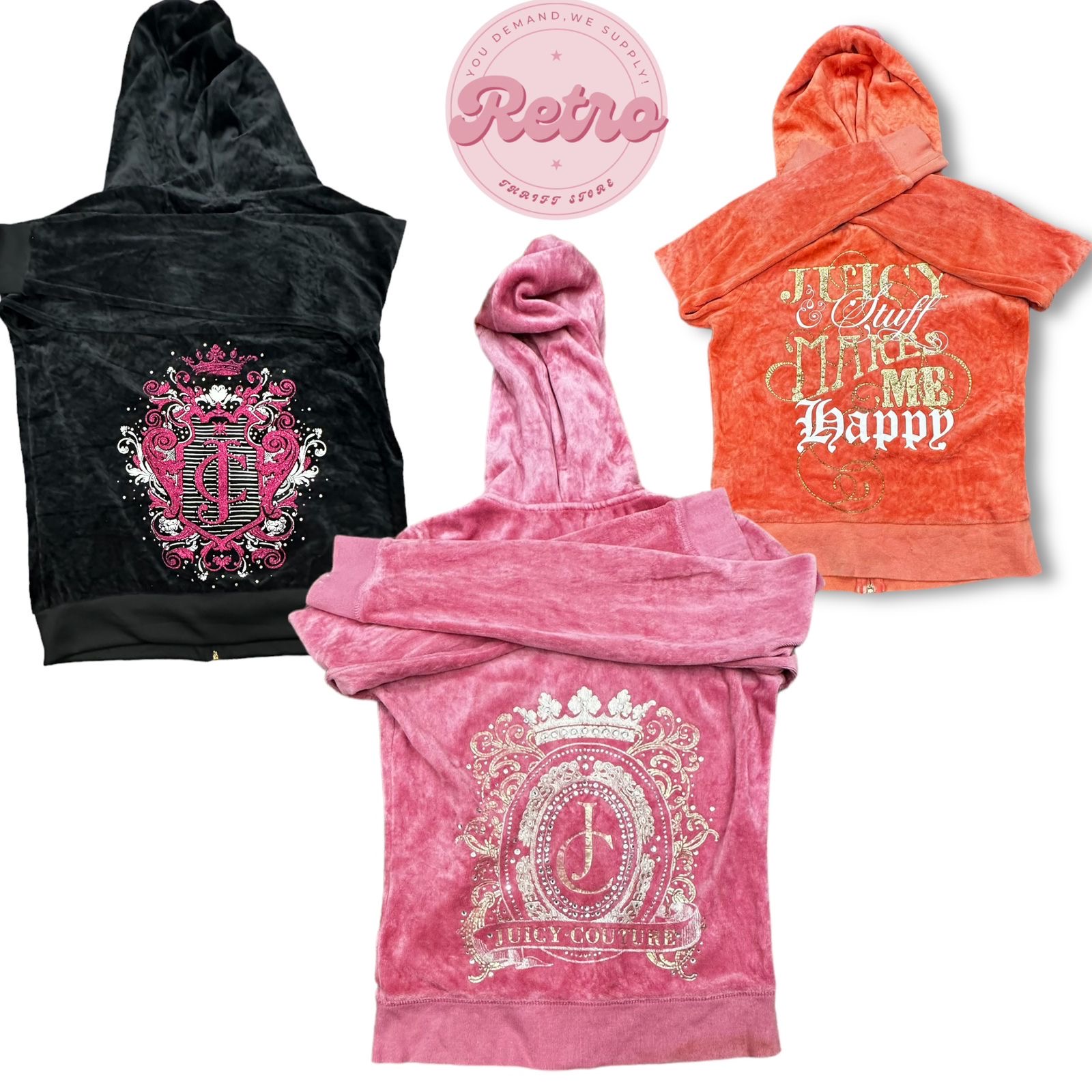 Juicy Couture Jackets/Hoodies 20 Pieces