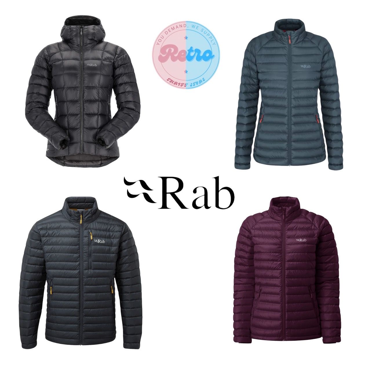 Rab Puffer Jackets: 9 Pieces