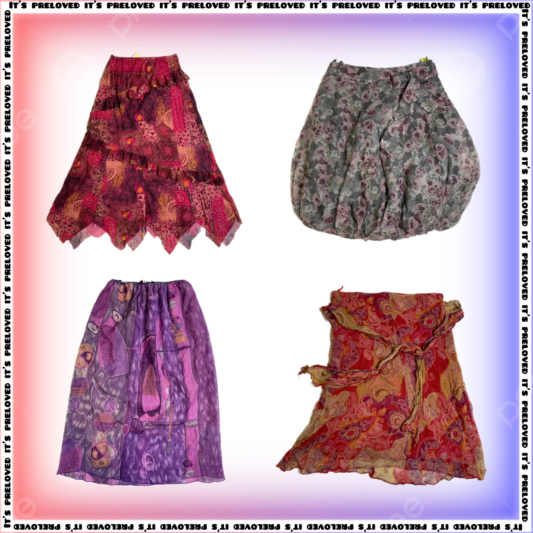 *Discounted* Mix Y2k Skirts (SS-754)