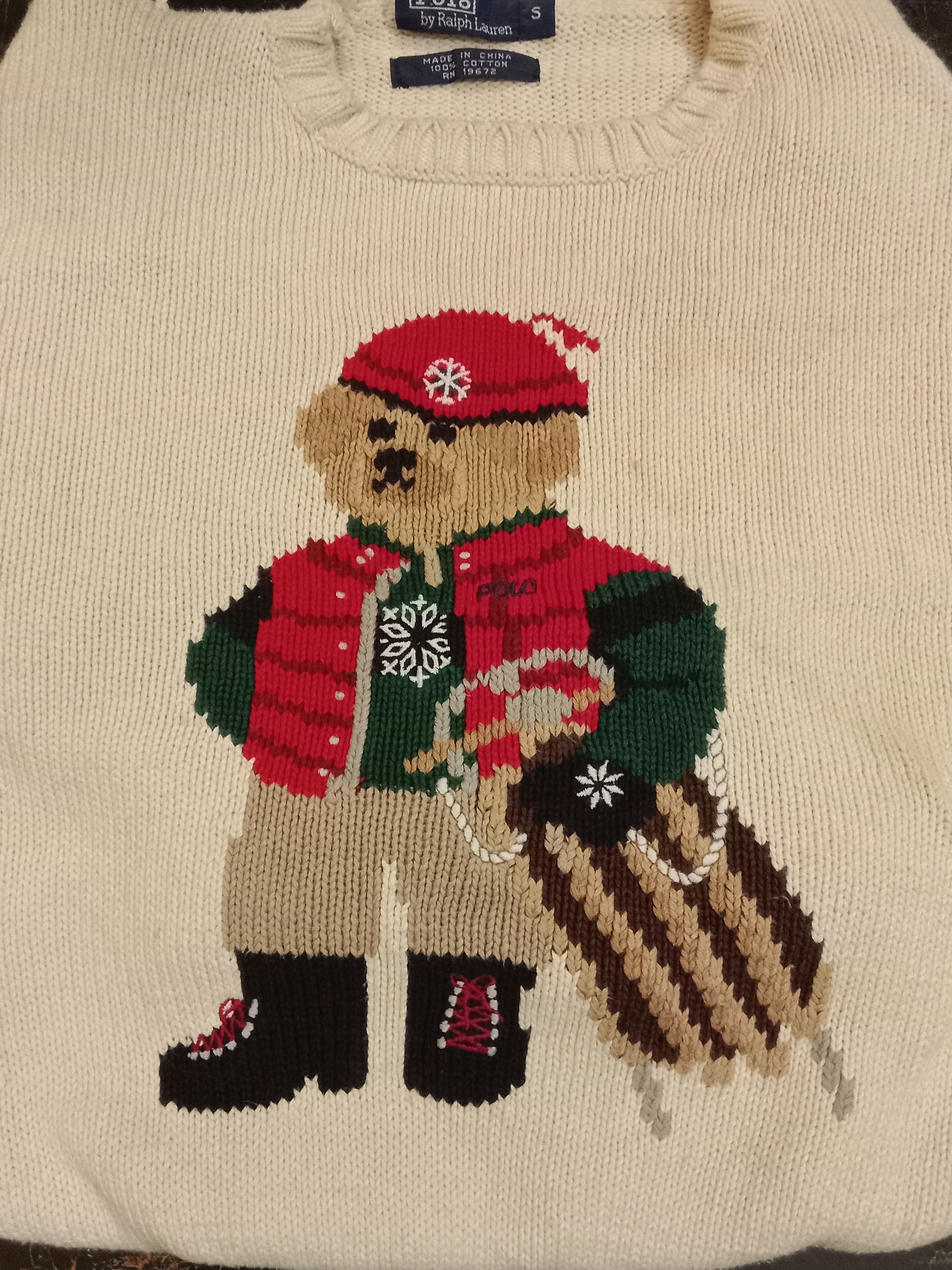 Ralph Lauren Flagge und Bär Pullover - 30 Stück