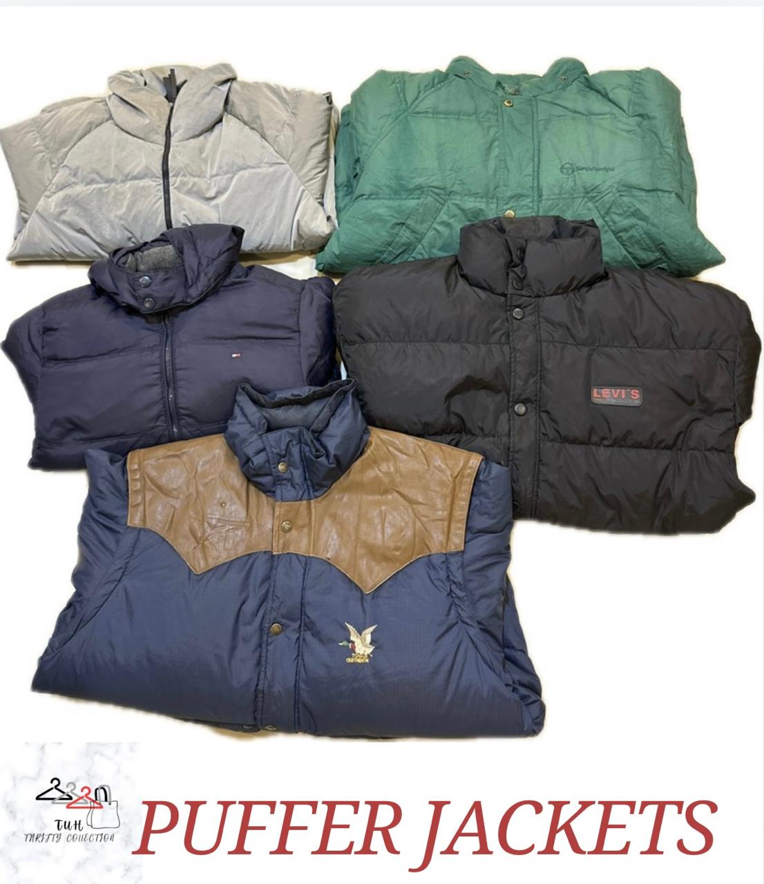 Puffer Jacket (Mix brand including The North Face, Rab, helly hensen, Adidas, Tomy hilfiger and others)