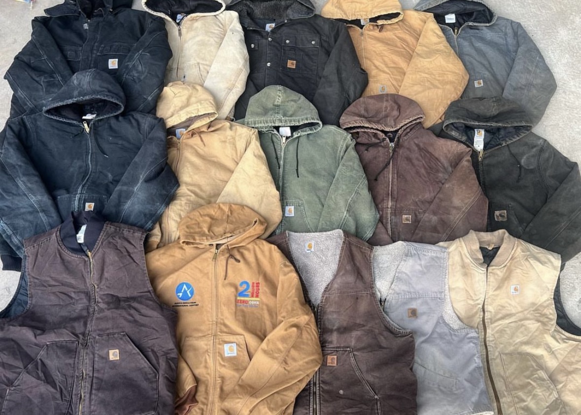 Carhartt jacket -15 pieces