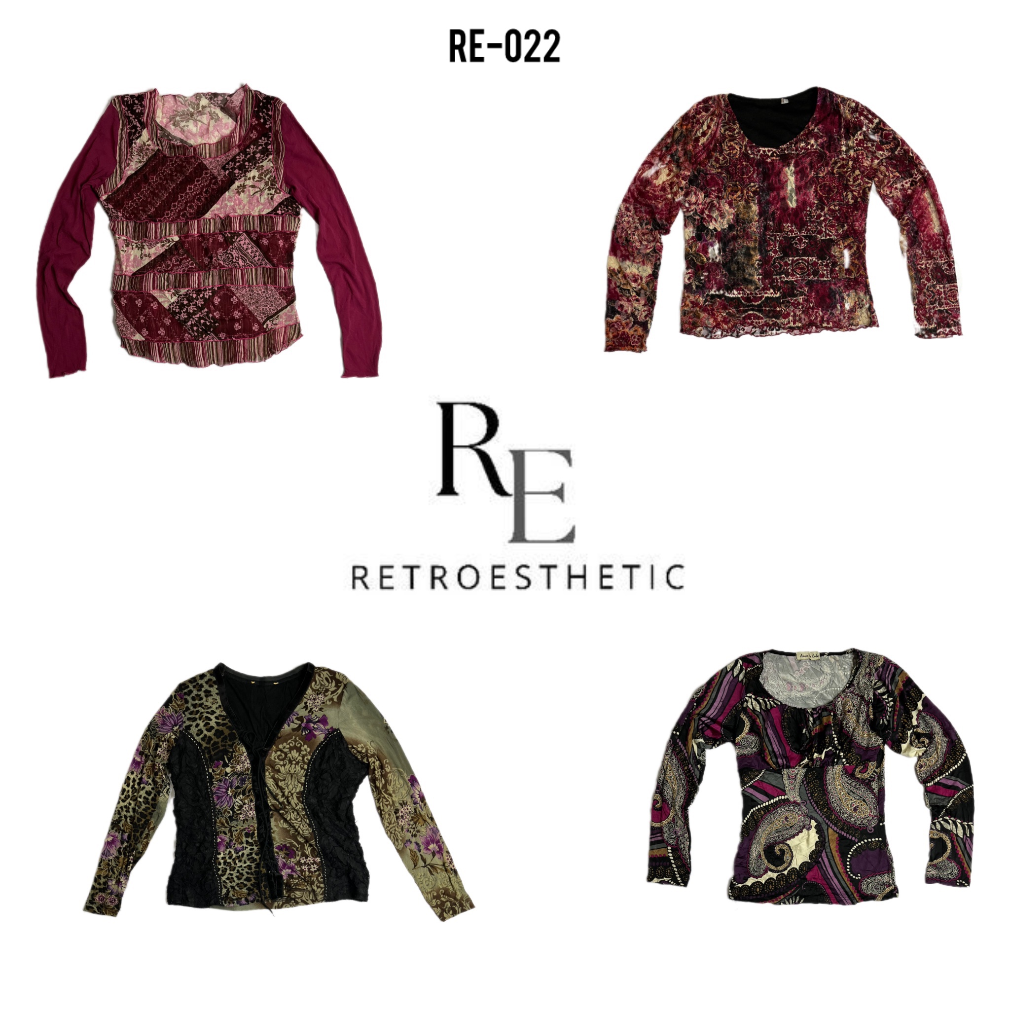 Y2K Cute Girl Long Sleeve Tops (Re-022)