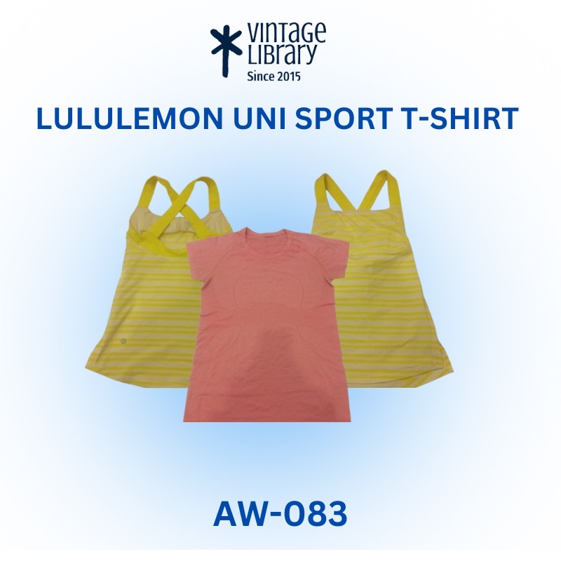 Unisex Lululemon Sports T-shirts 46 pieces