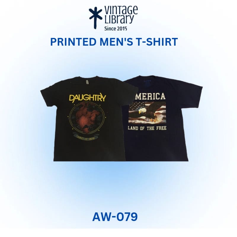 Men's Printed T-shirts 20 pieces