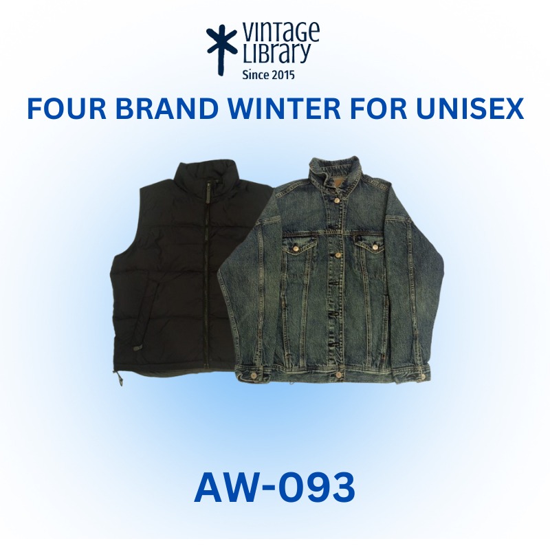 Unisex Four brands Winter Tops 15 pieces