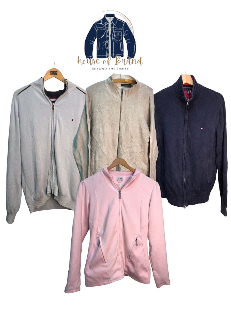 Tommy Hilfiger , Adidas, Timberland full zipper sweaters